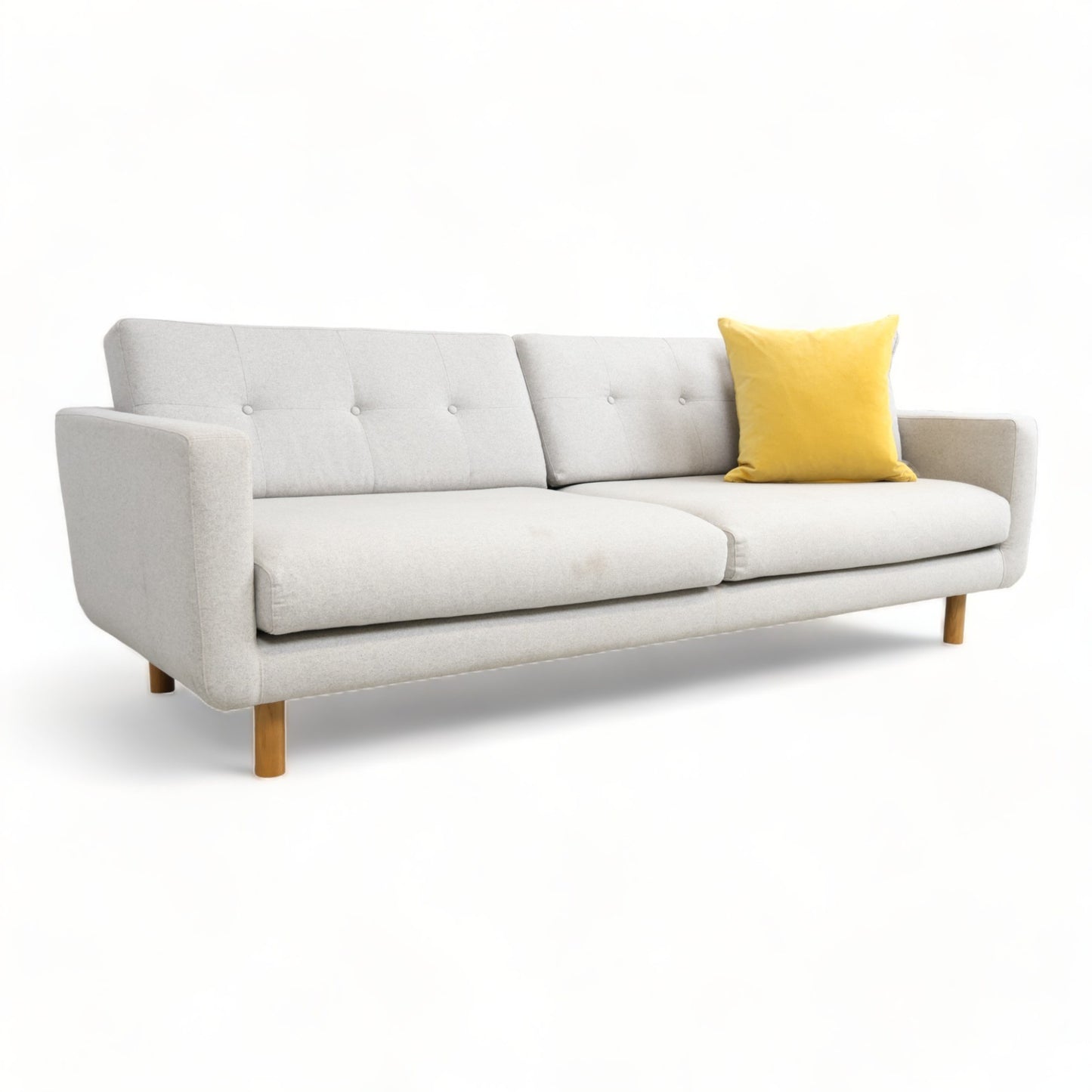 Nyrenset | Lys grå Conrad 3-seter sofa fra SofaCompany