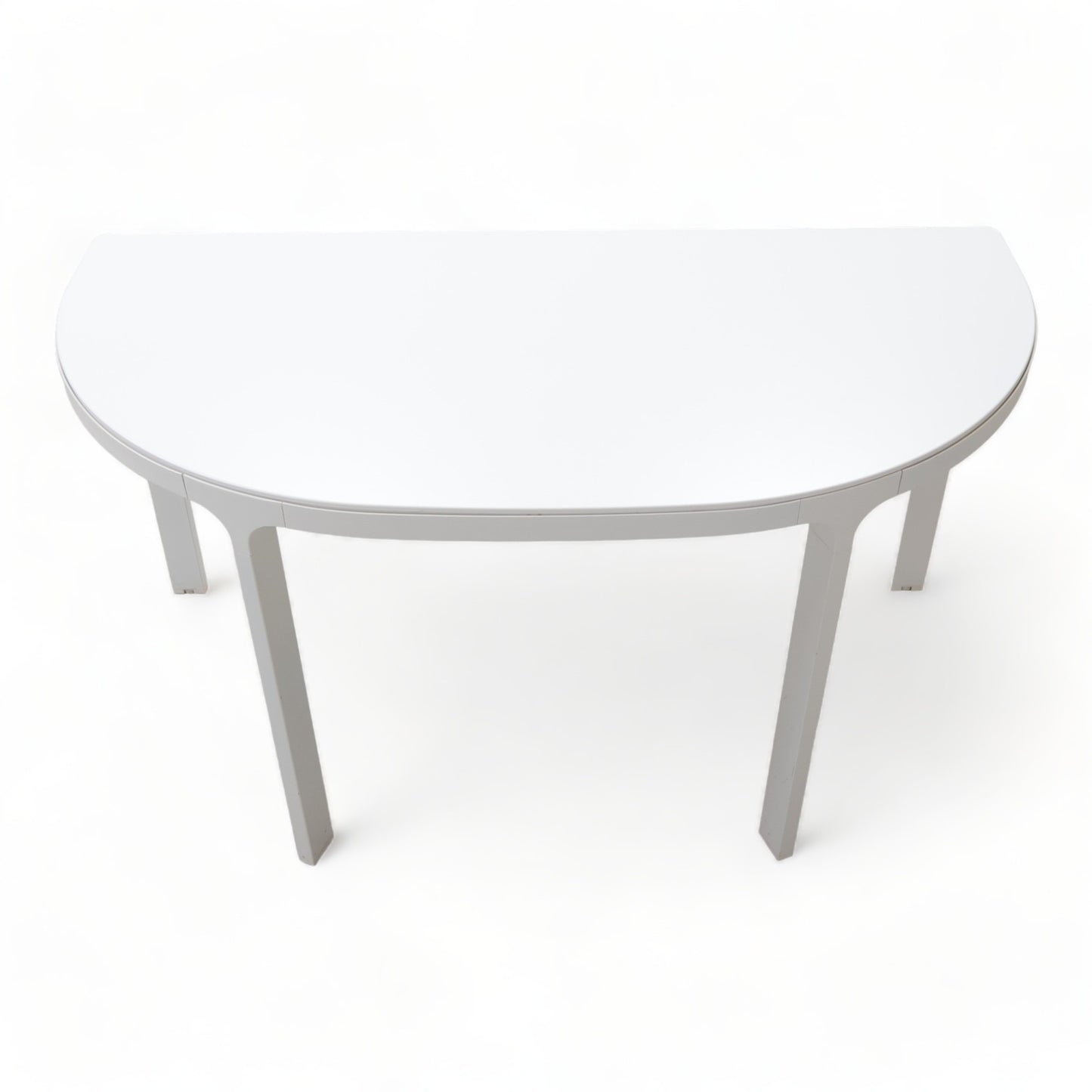 Kvalitetssikret | 140x70 cm, IKEA Bekant møtebord, halvsirkel