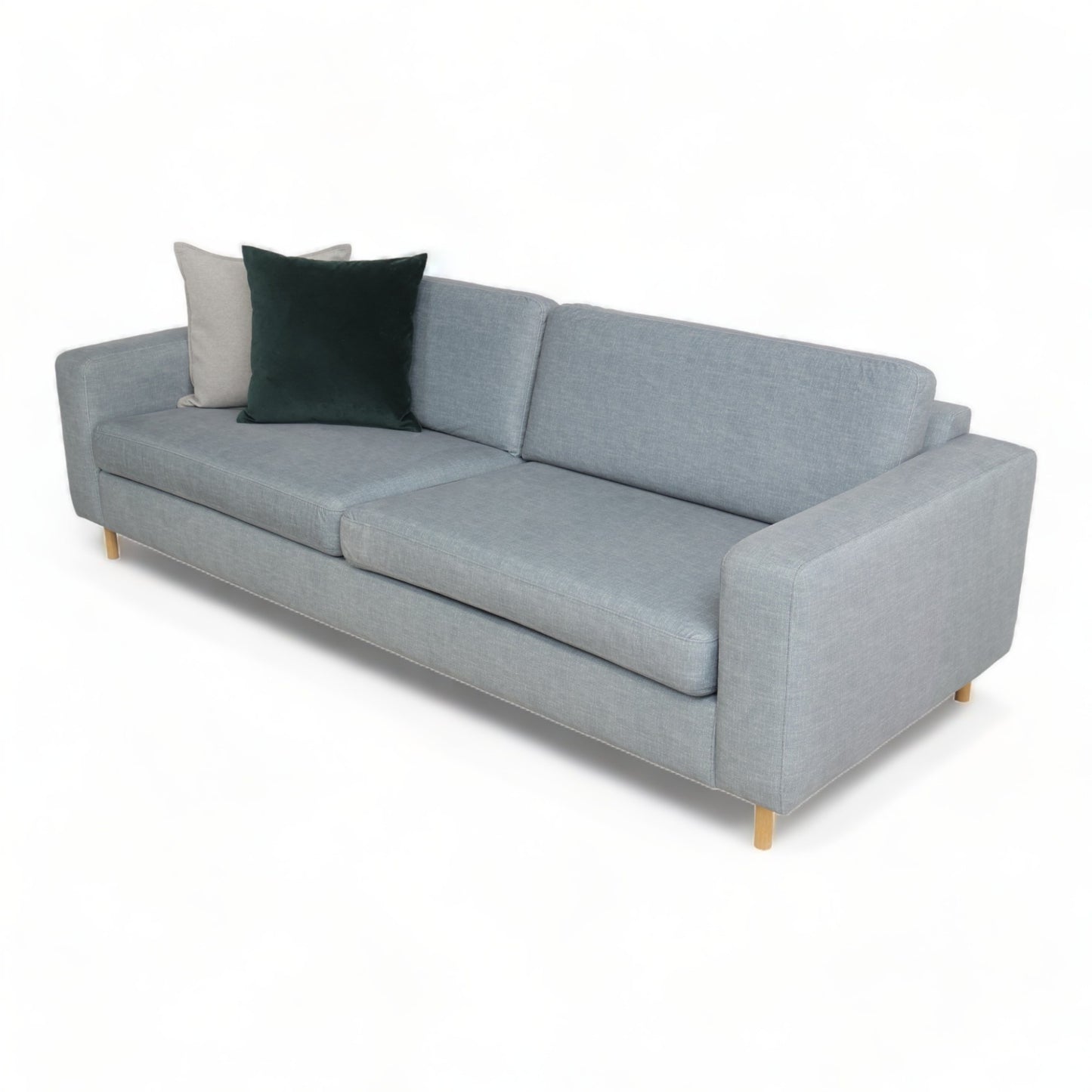 Nyrenset | Grå/grønn Bolia Scandinavia 3-seter sofa