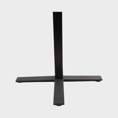 Kvalitetssikret | 180x90 cm, ovalt bord med sort kryssunderstell