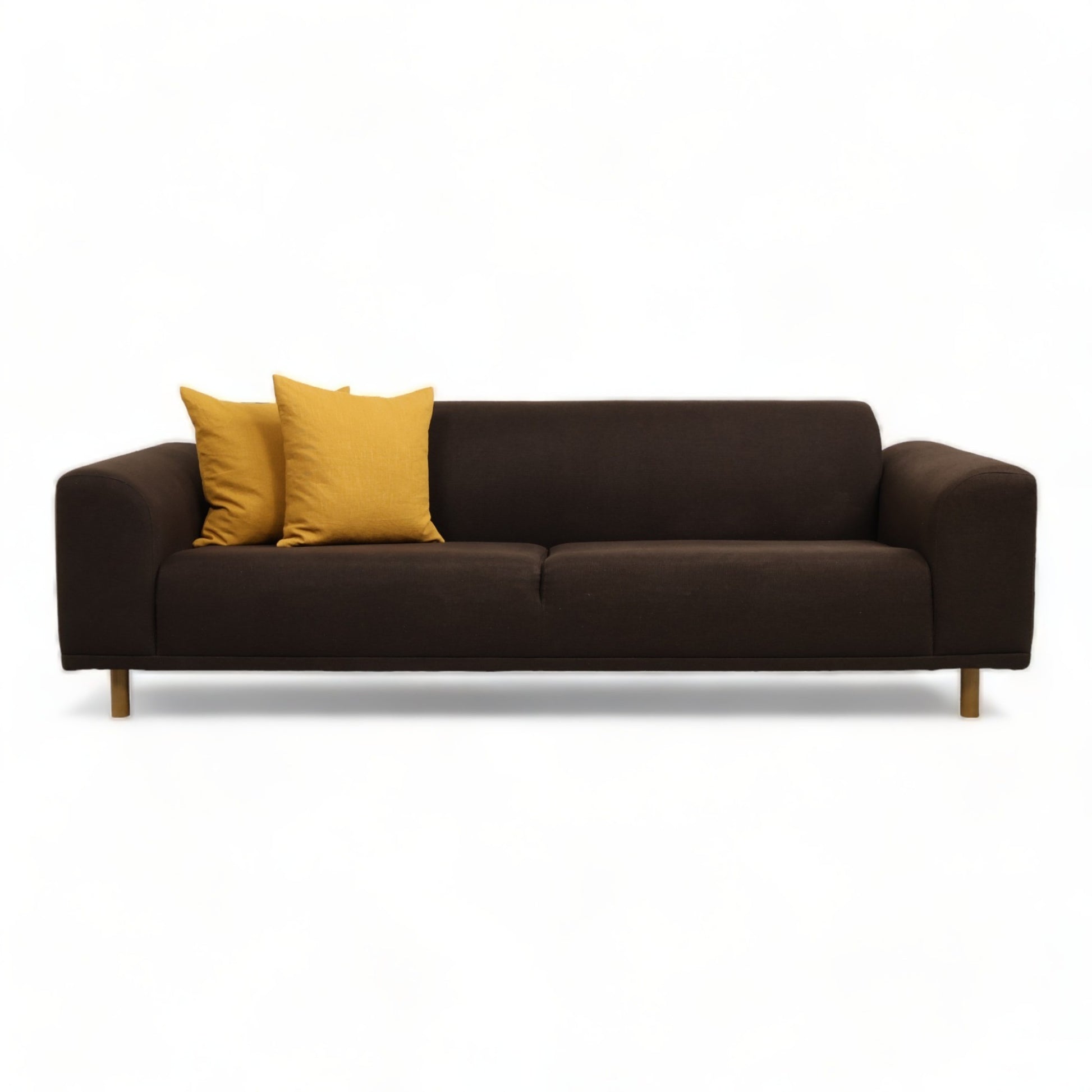 Nyrenset | Brun Bolia Hannah 3-seter sofa - Secundo