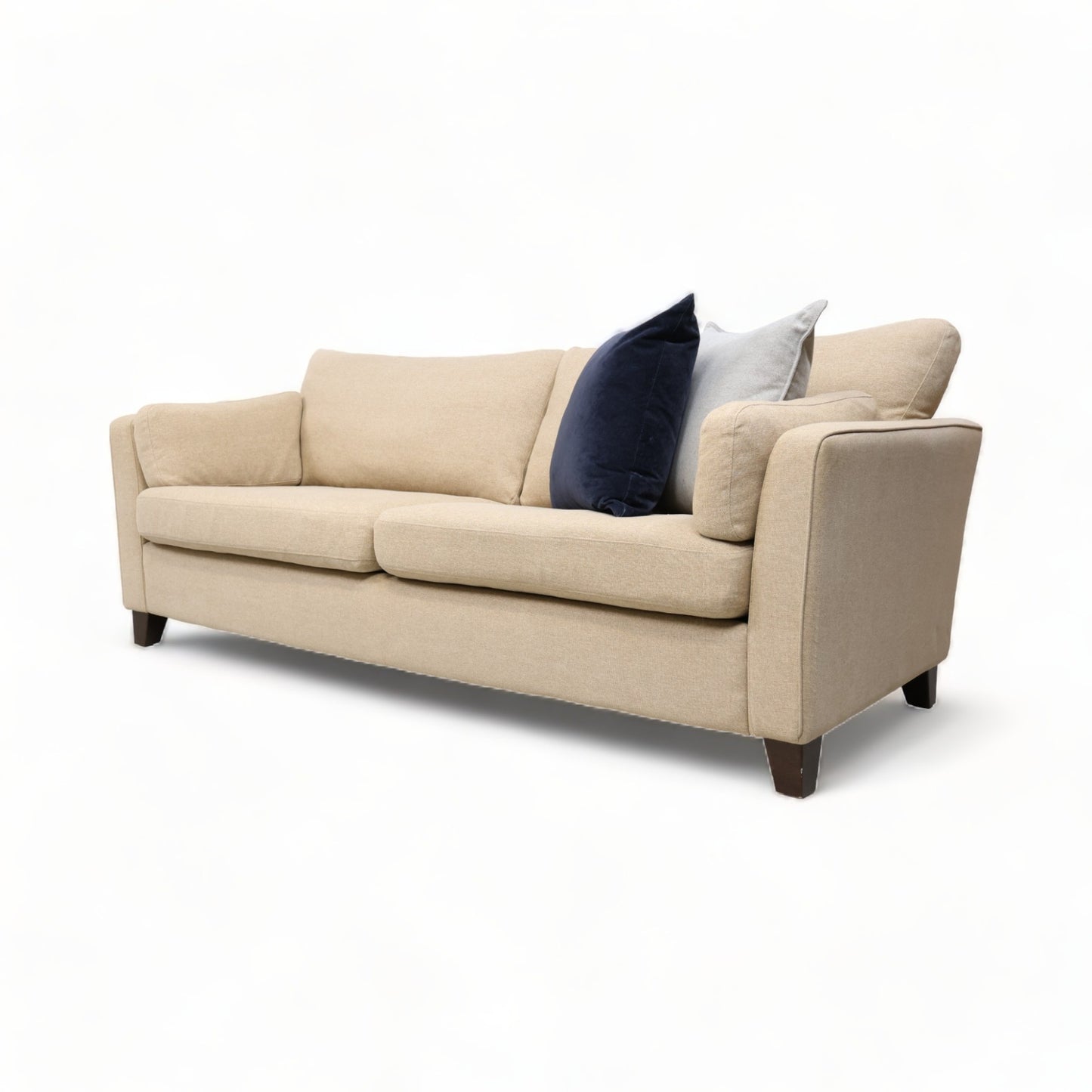 Nyrenset | Beige Formfin 3-seter sofa