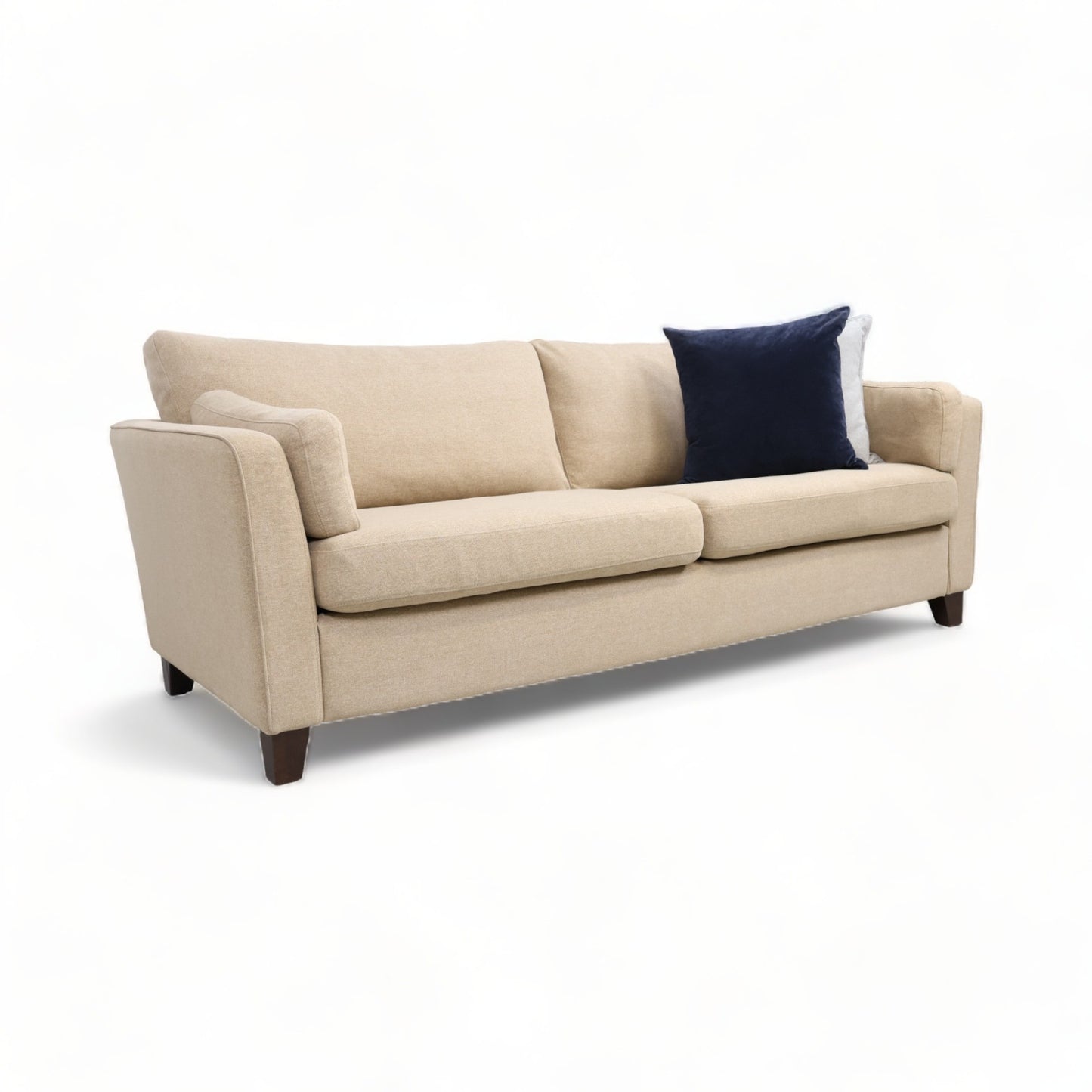 Nyrenset | Beige Formfin 3-seter sofa