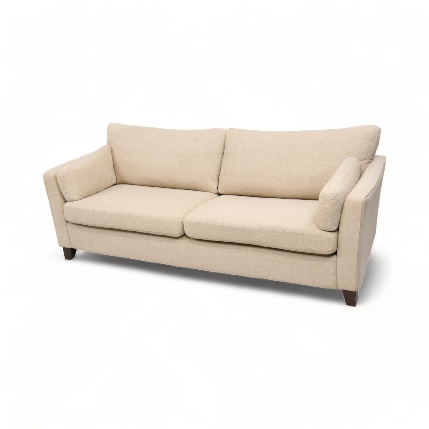 Nyrenset | Beige Formfin 3-seter sofa