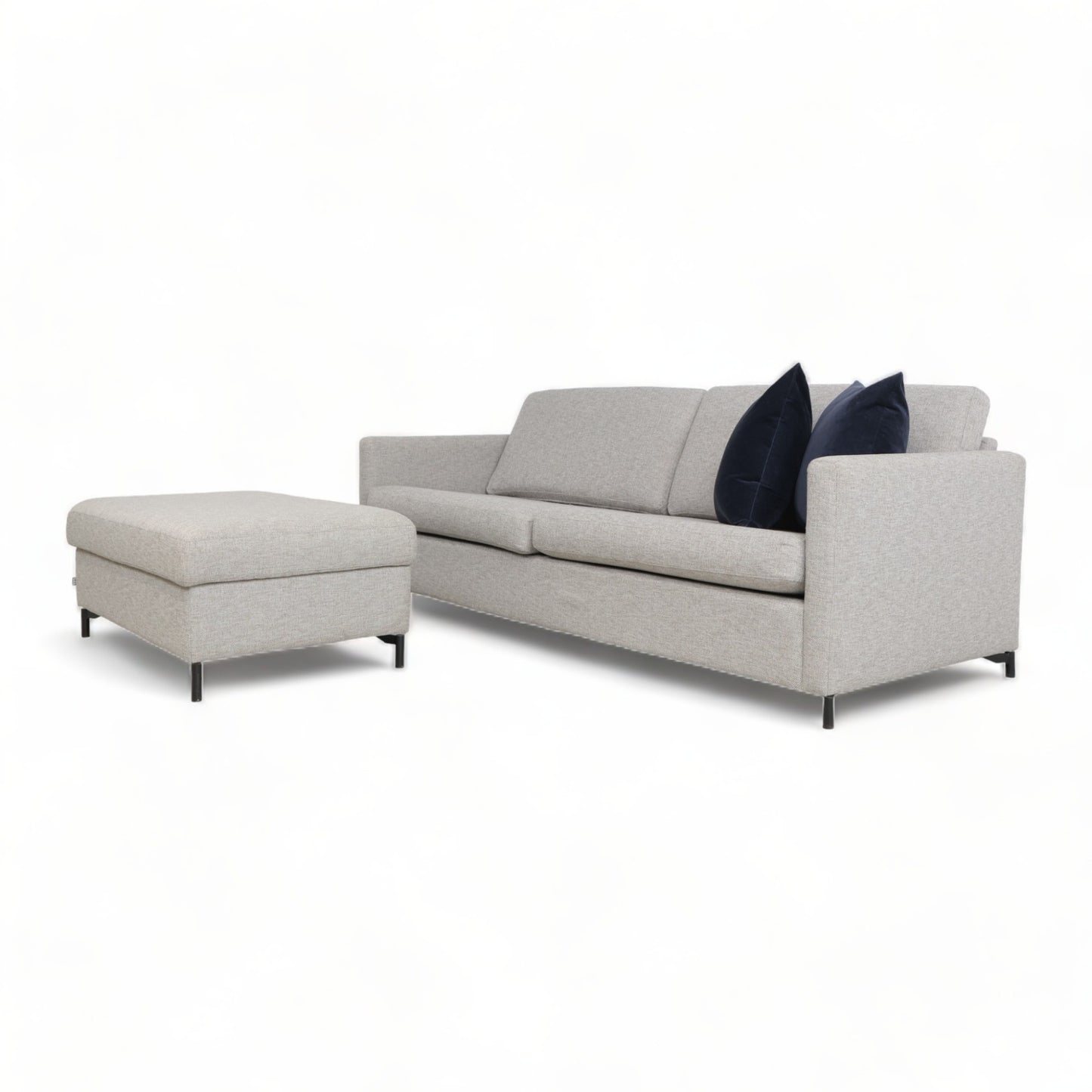 Nyrenset | SITS 3-seter sofa med puff