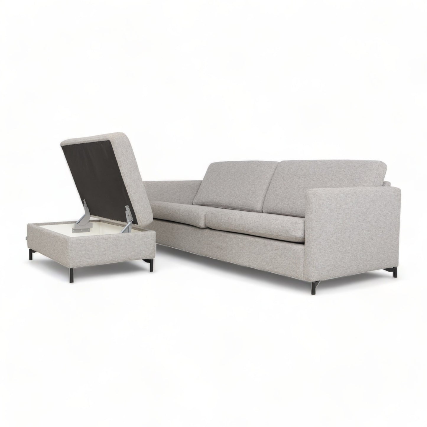 Nyrenset | SITS 3-seter sofa med puff