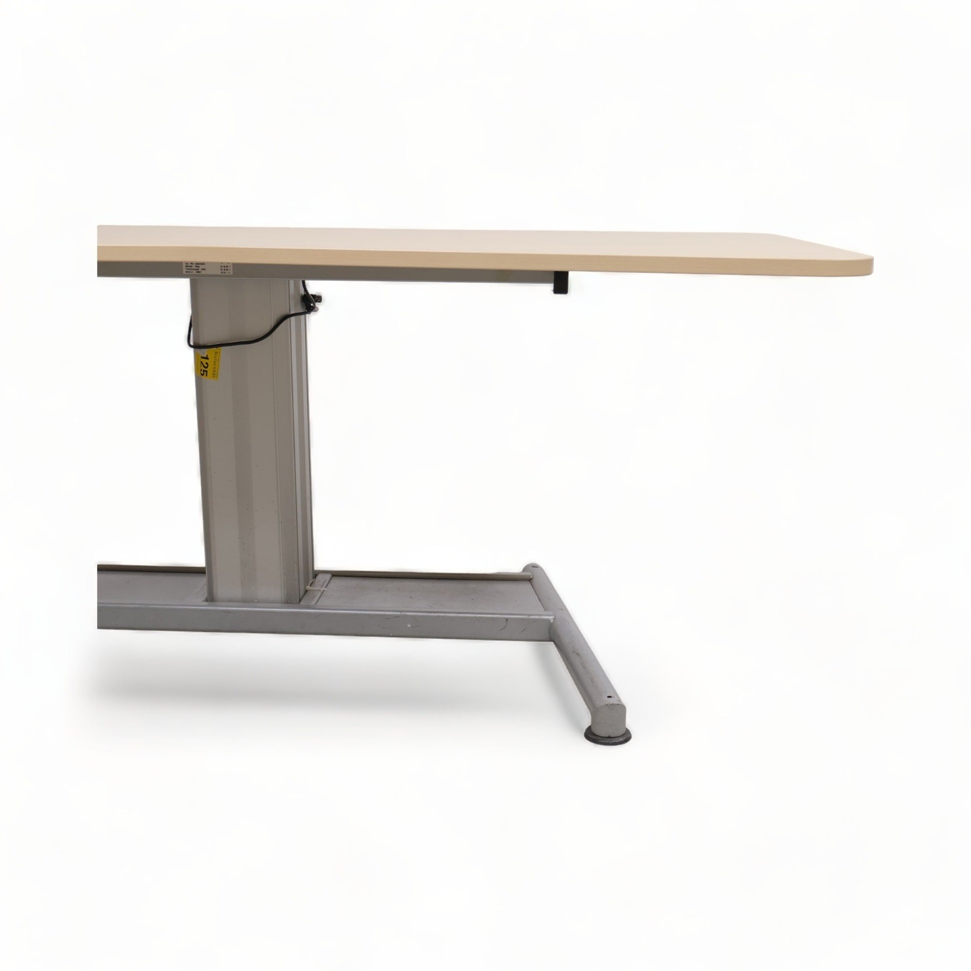 Kvalitetssikret | Elektrisk hev/senk skrivebord/arbeidsbord, 180x90 - Secundo