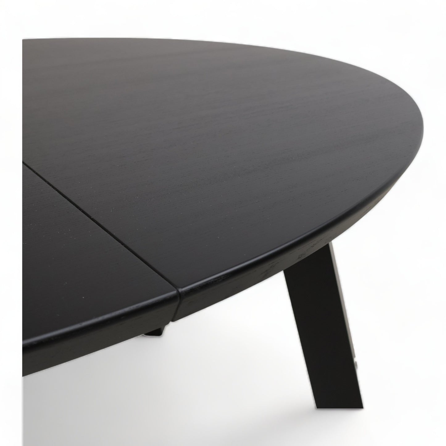 SixBondStreet | Moderne, helsort spisebord med tilleggsplater - Secundo