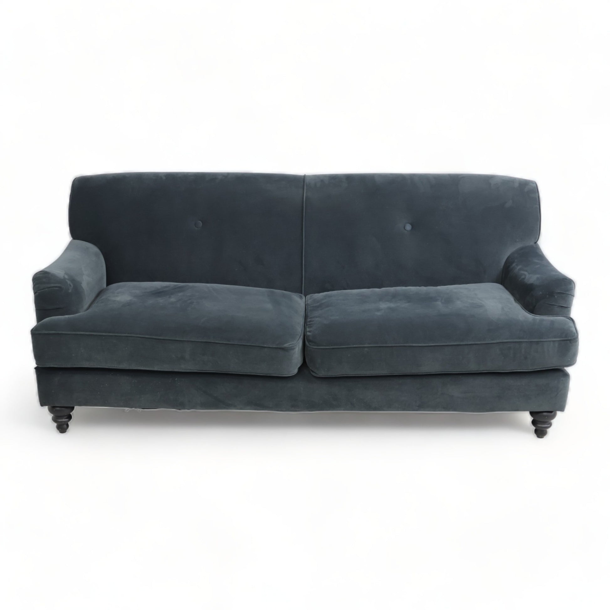 Nyrenset | Mørk-grønn 3-seter sofa - Secundo