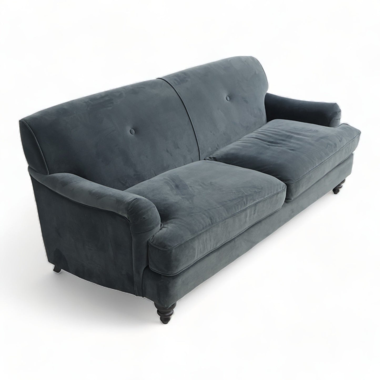 Nyrenset | Mørk-grønn 3-seter sofa - Secundo