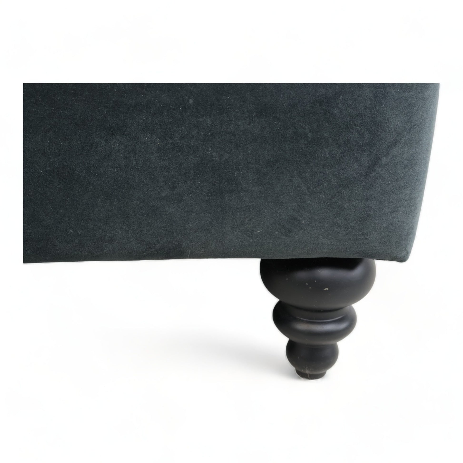 Nyrenset | Mørk-grønn 3-seter sofa - Secundo