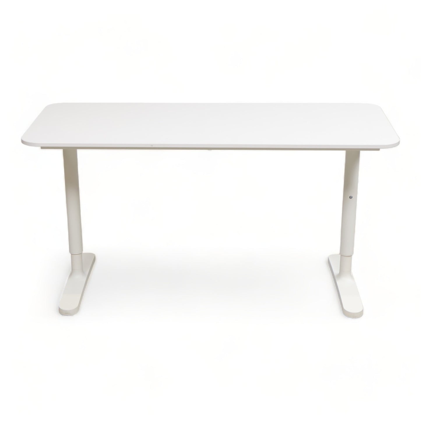 Kvalitetssikret | IKEA Bekant manuell hev/senk skrivebord, 120×60 cm - Secundo