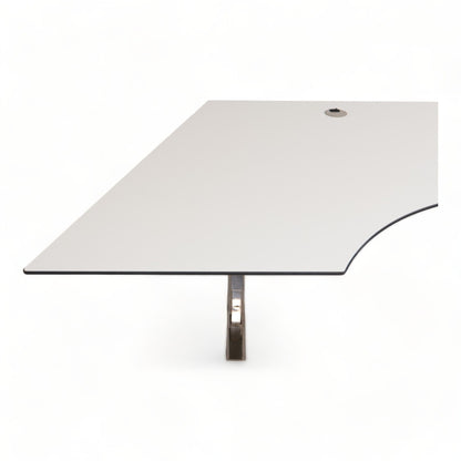 Kvalitetssikret | Elektrisk hev/senk skrivebord. 240×120 cm - Secundo