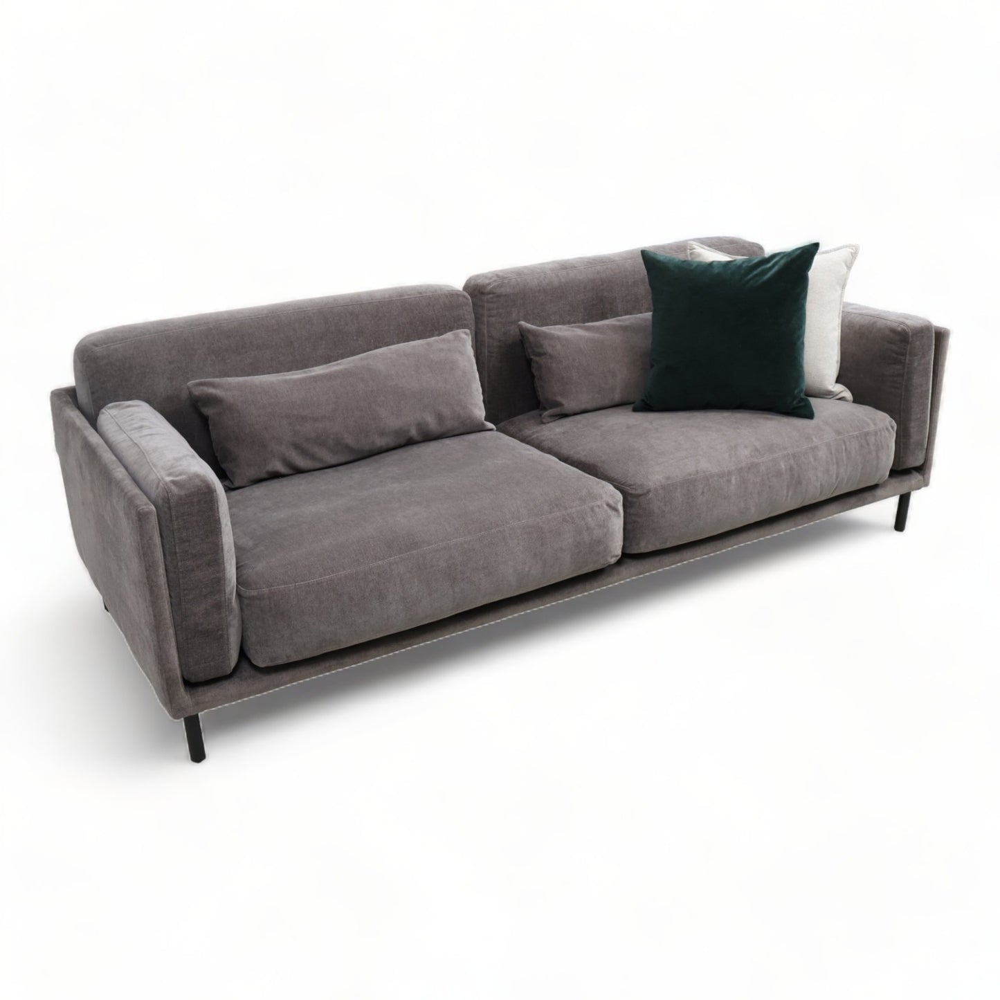 Nyrenset | Mørk grå Sofacompany Harvey 3-seter sofa - Secundo