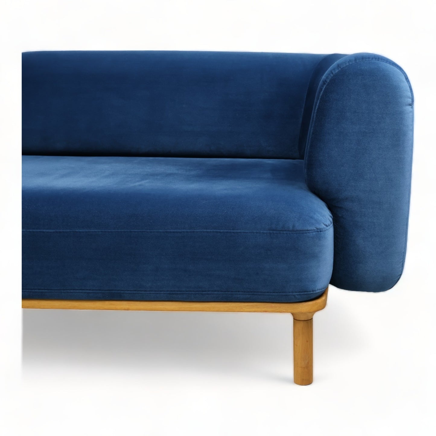 Nyrenset | Blå Bolia Abby 3-seter sofa - Secundo