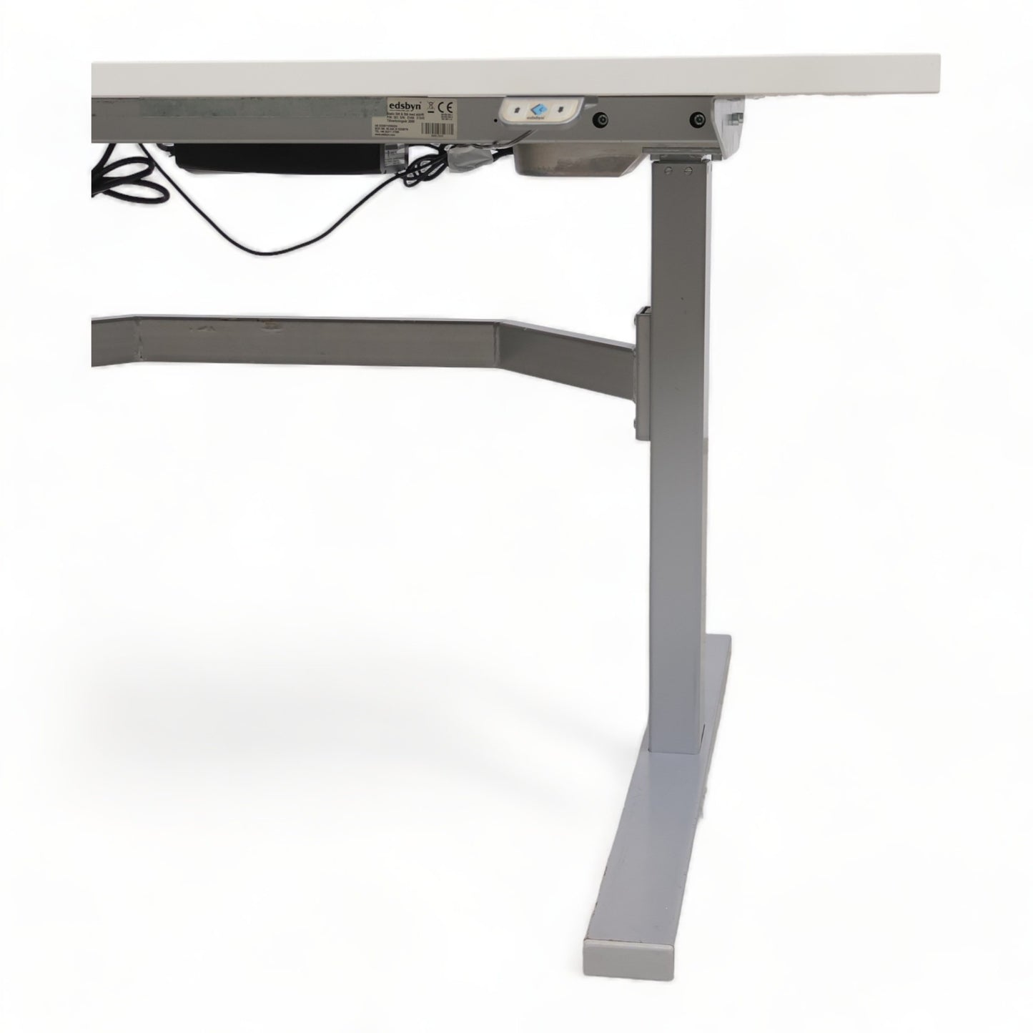 Kvalitetssikret | 120×80, Edsbyn elektrisk hev/senk skrivebord