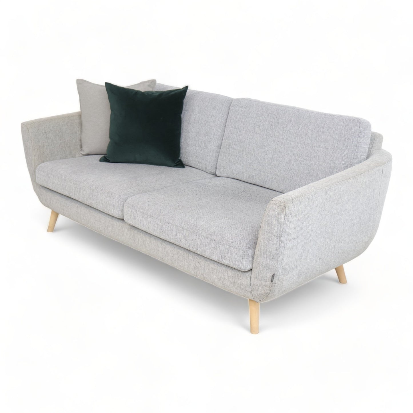 Nyrenset | Lys grå Furninova 2-seter sofa