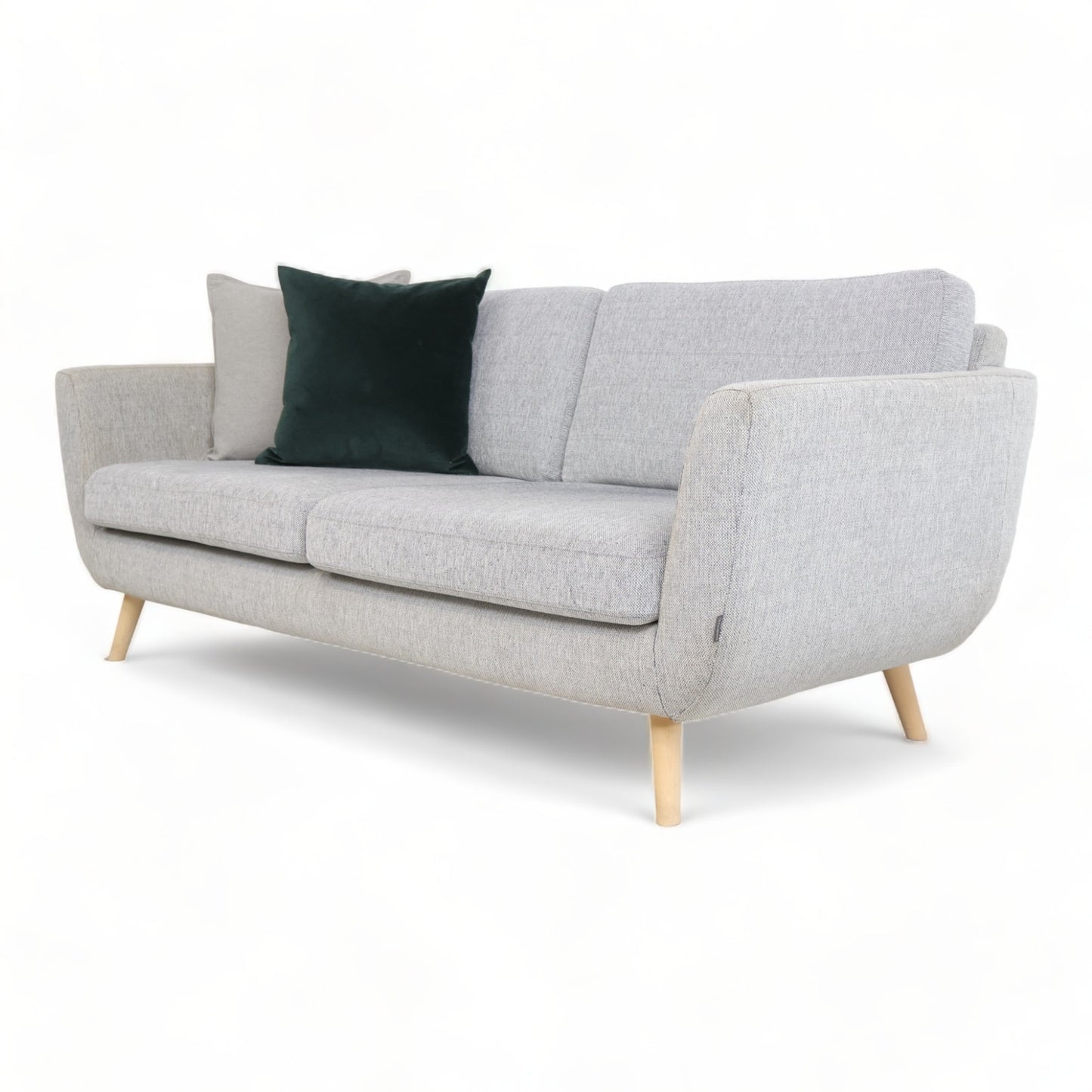 Nyrenset | Lys grå Furninova 2-seter sofa