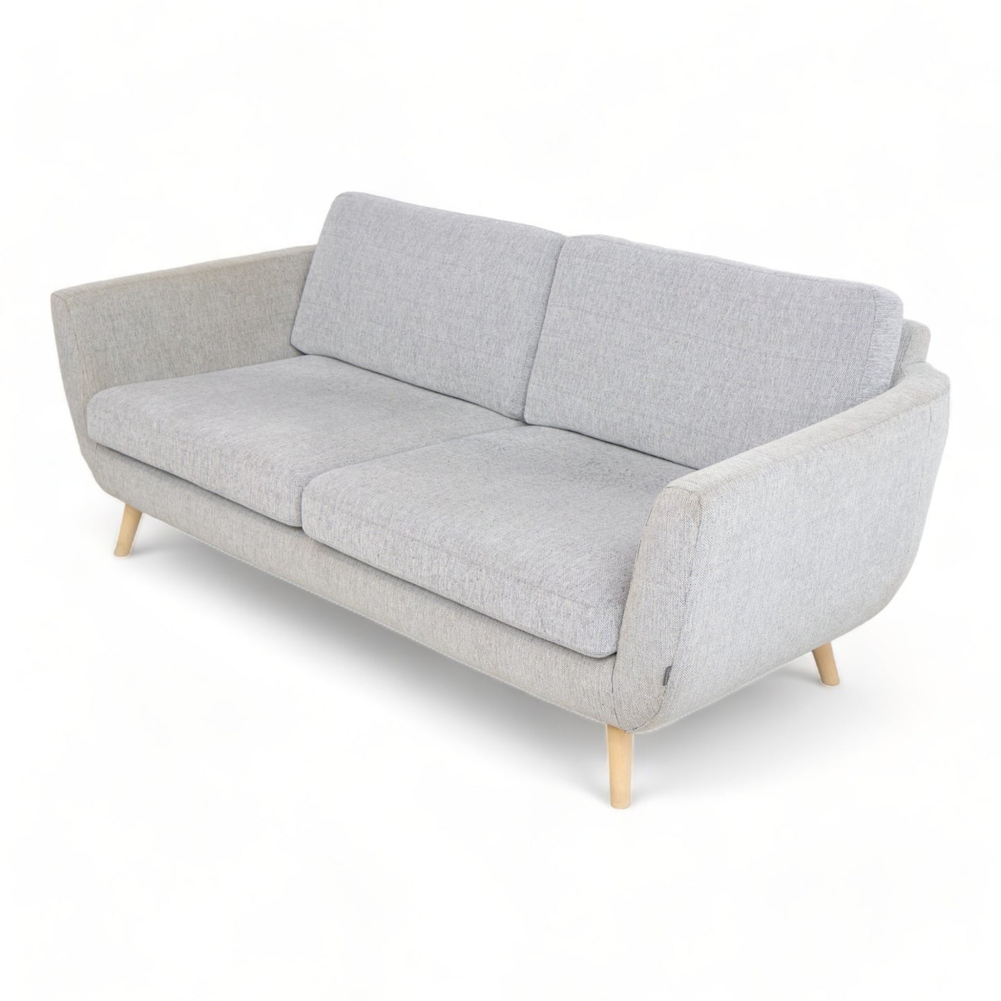 Nyrenset | Lys grå Furninova 2-seter sofa