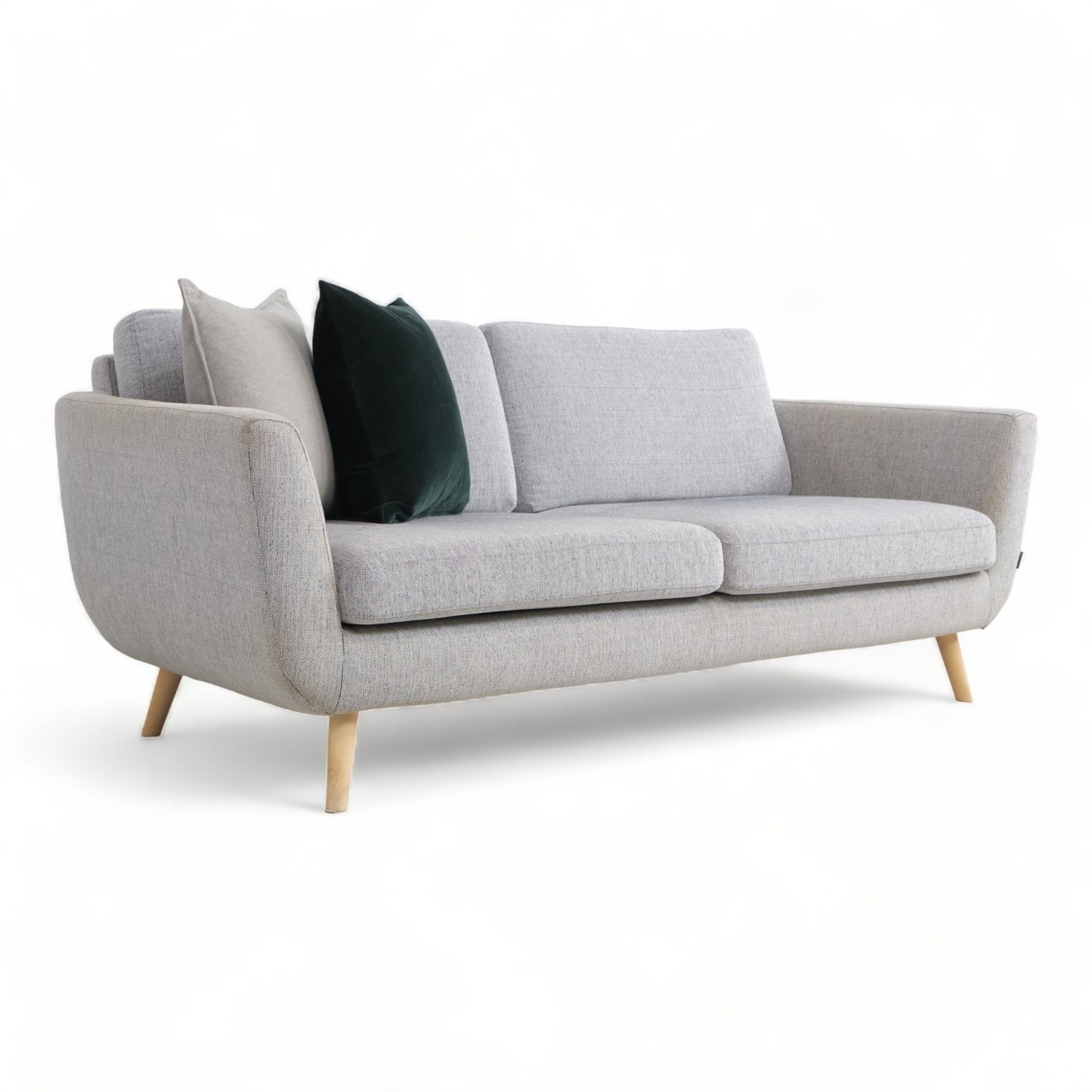 Nyrenset | Lys grå Furninova 2-seter sofa