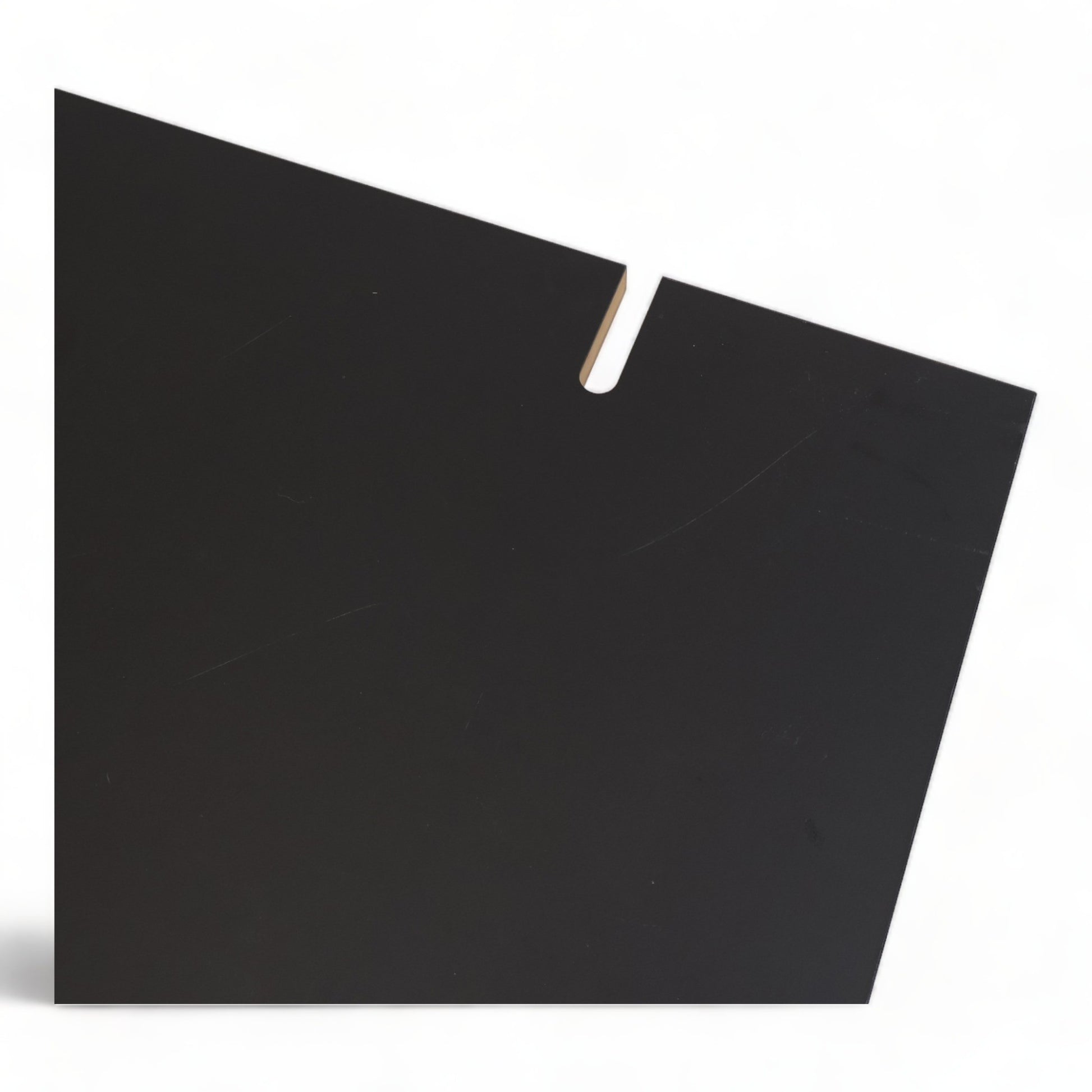 Kvalitetssikret | 140x70, enkelt skrivebord i fargen sort - Secundo