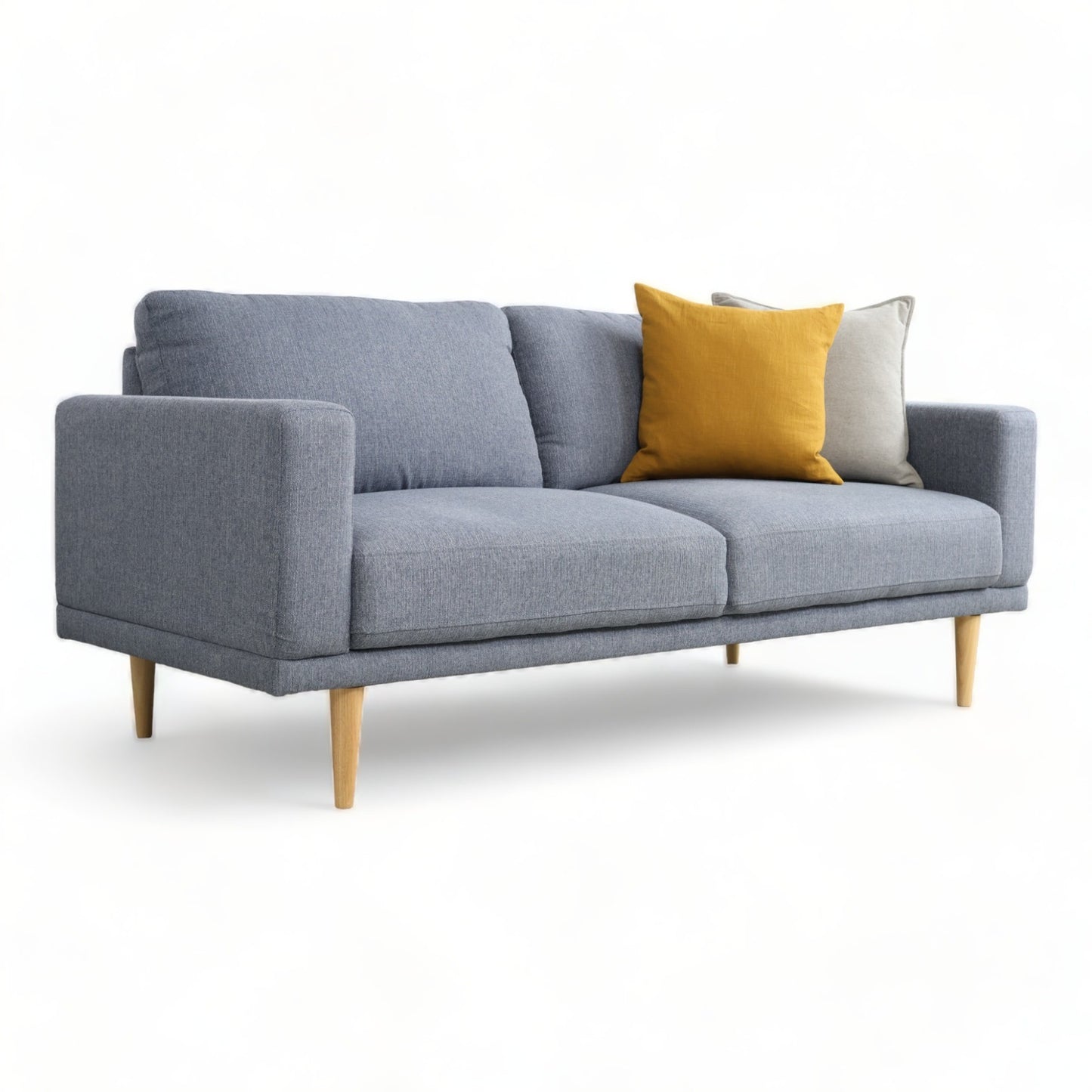Nyrenset | Lys blå 3-seter sofa - Secundo