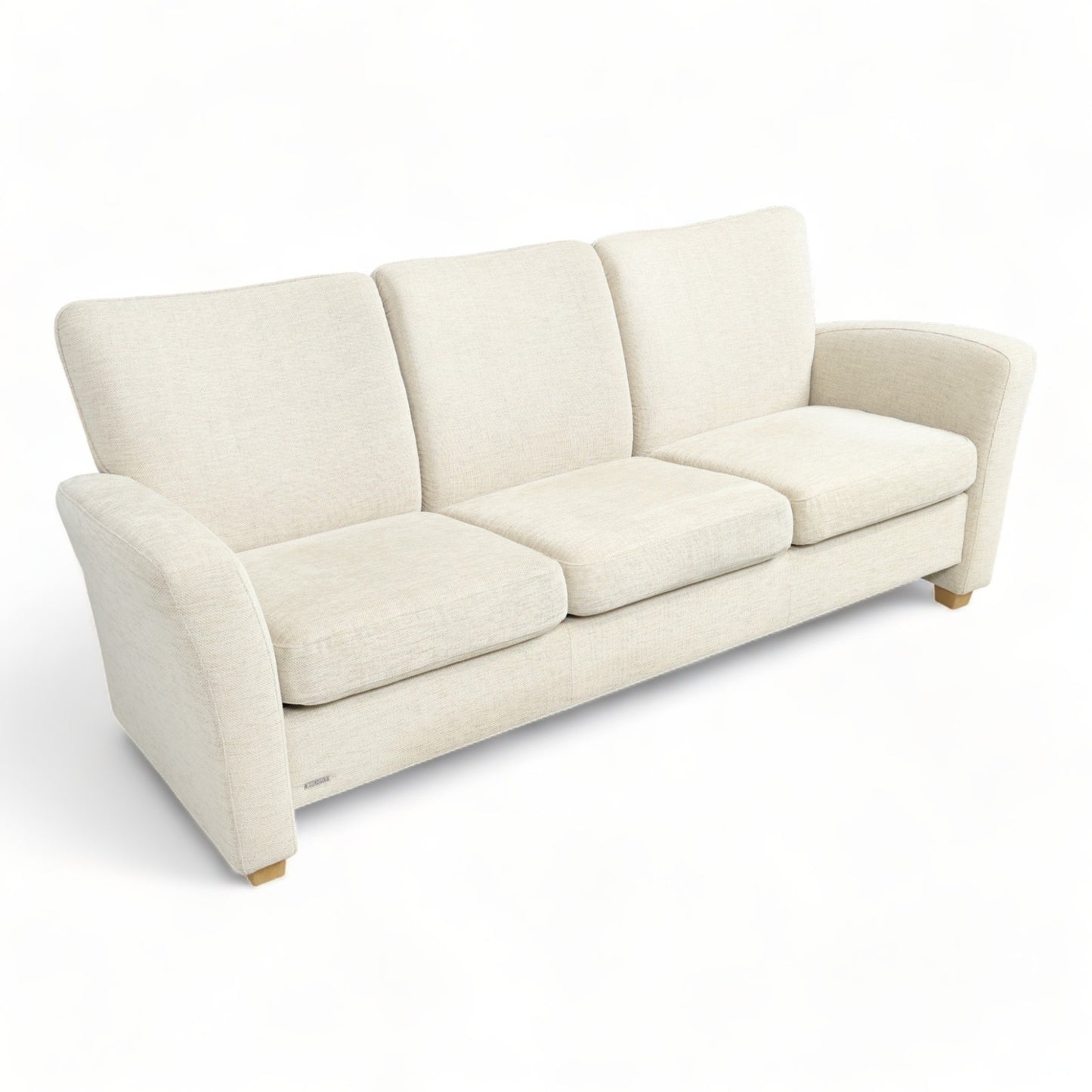 Nyrenset | Beige Brunstad 3-seter sofa