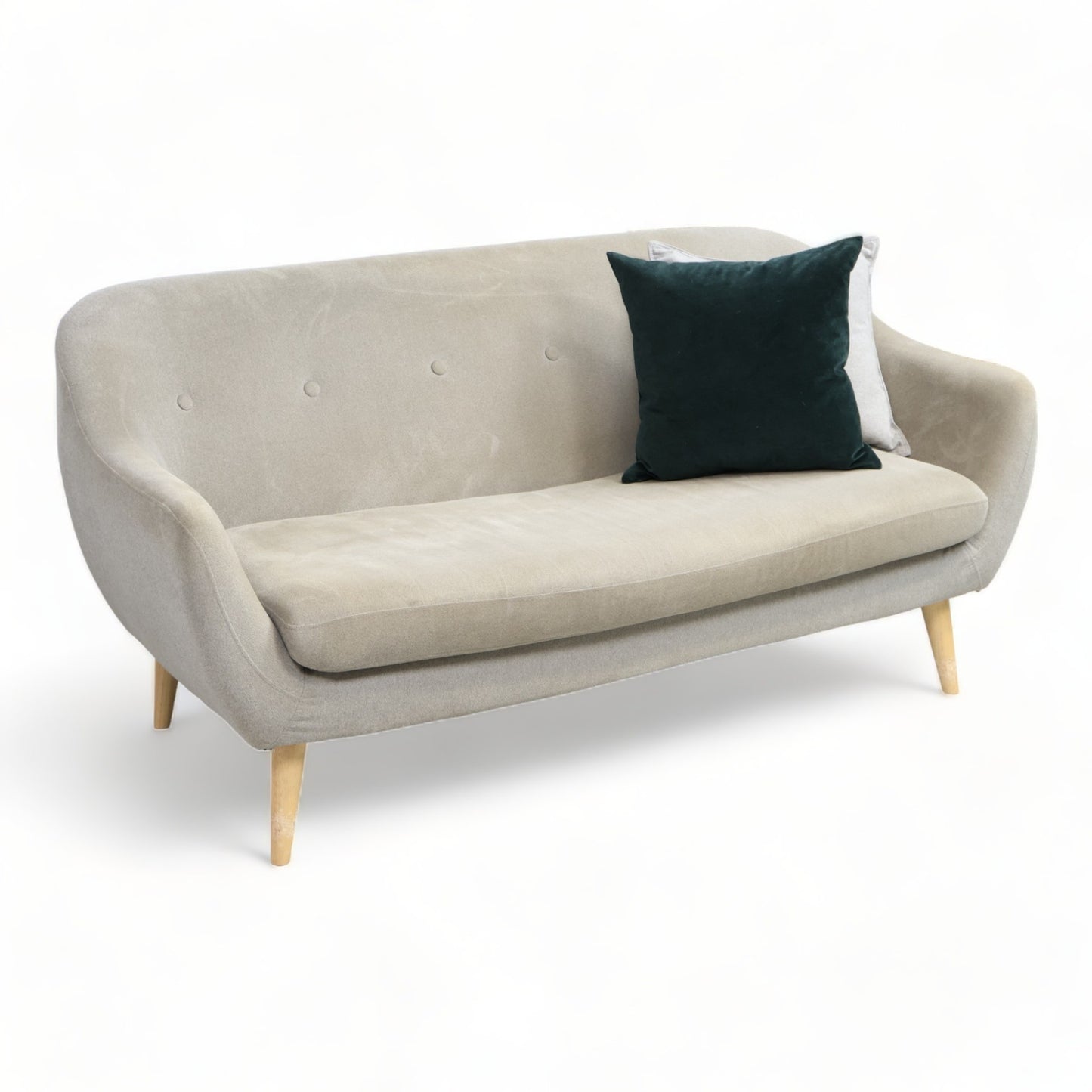 Nyrenset | Lys grå Jysk Egedal 2.5-seter sofa