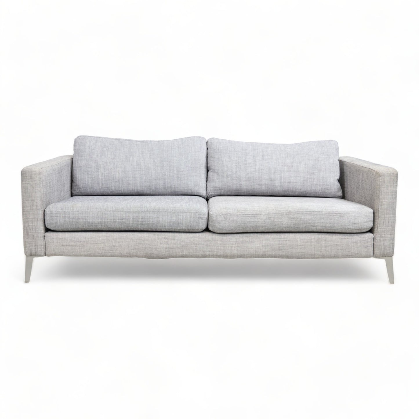 Nyrenset | Lys grå IKEA Karlstad 3-seter sofa