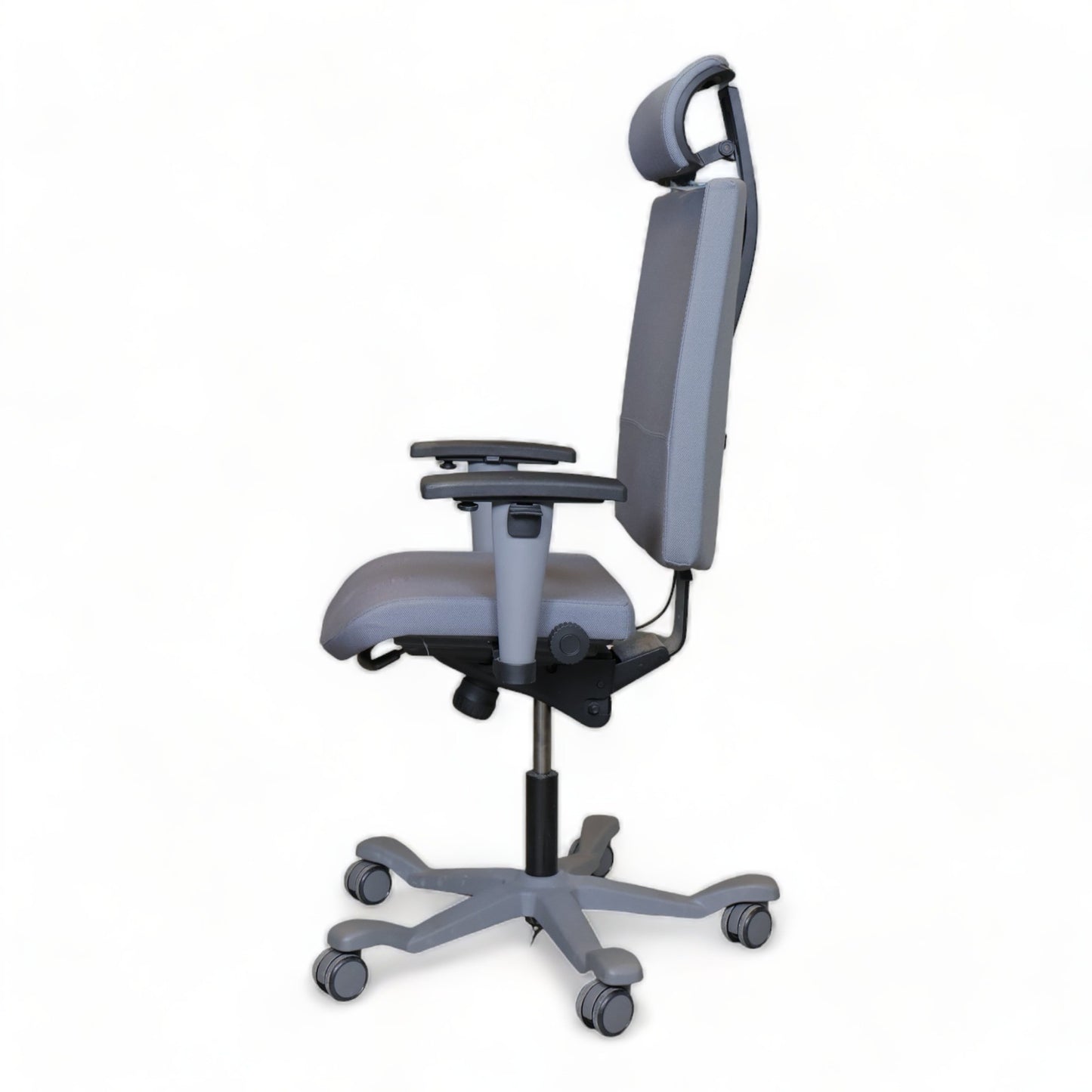 Nyrenset | ISKU kontorstol med nakkestøtte og justerbare armlener