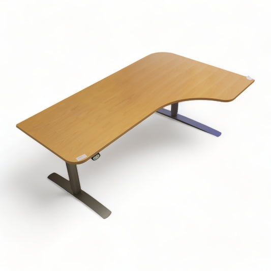 Kvalitetsikret | 180x110, elektrisk hev/senk bord med sving