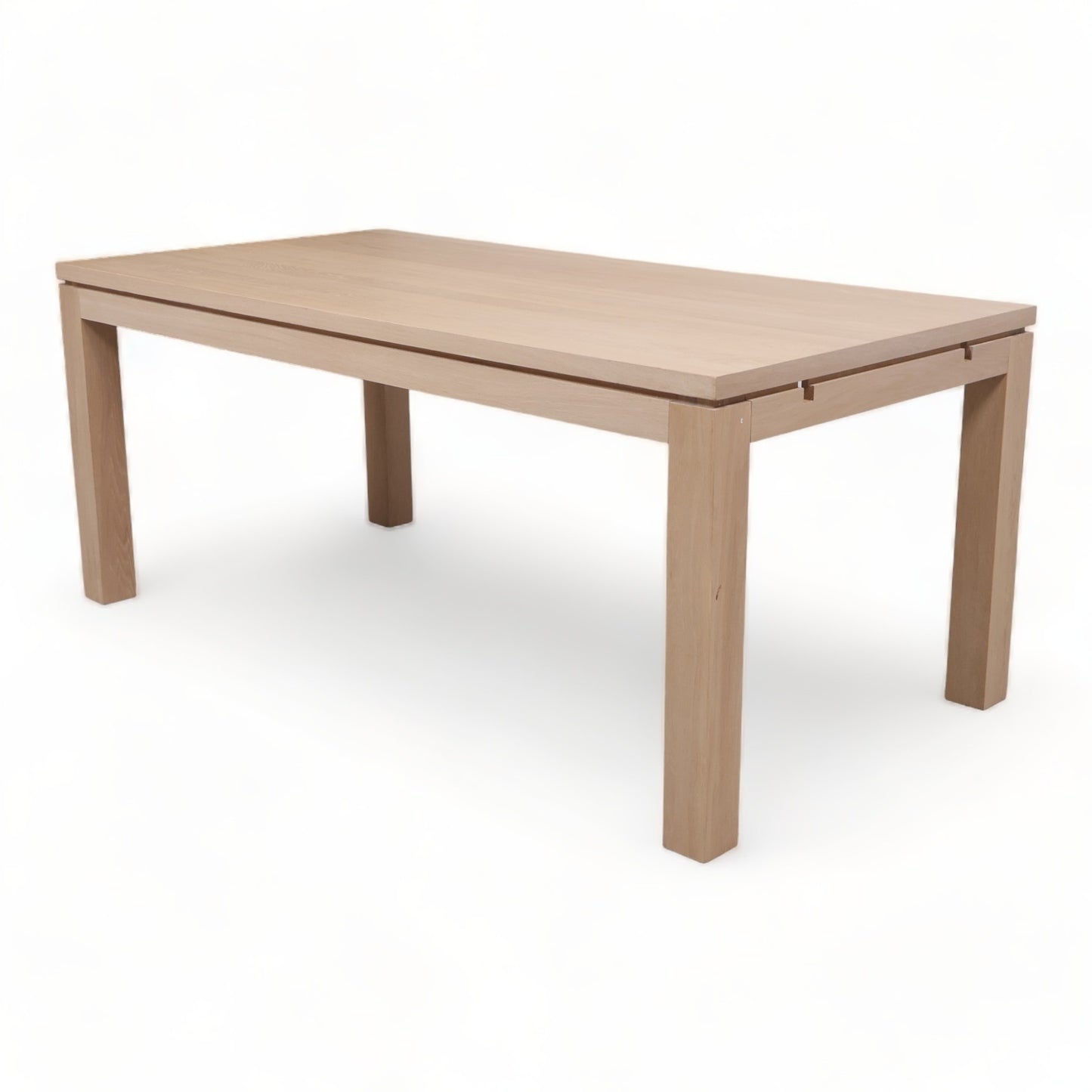 Kvalitetssikret | 180x90 cm, moderne Tribeca spisebord i lys eik