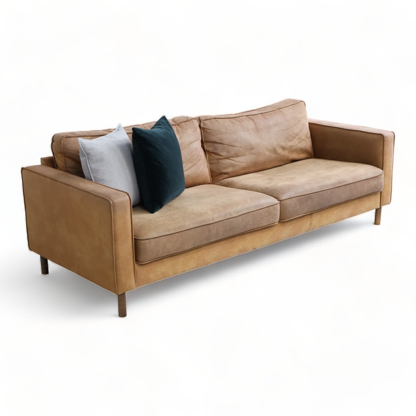 Nyrenset | Lys brun Weston 3-seter sofa