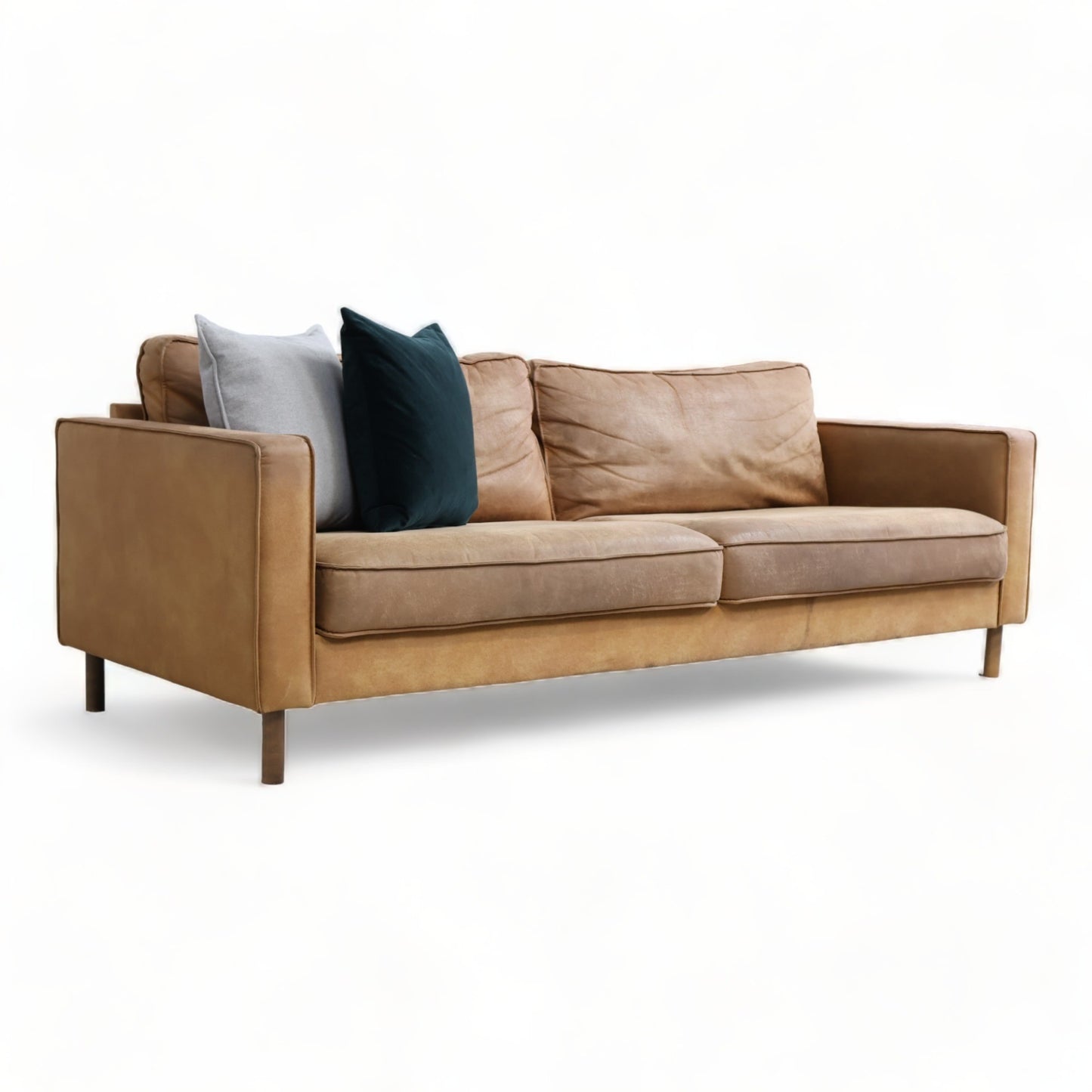 Nyrenset | Lys brun Weston 3-seter sofa