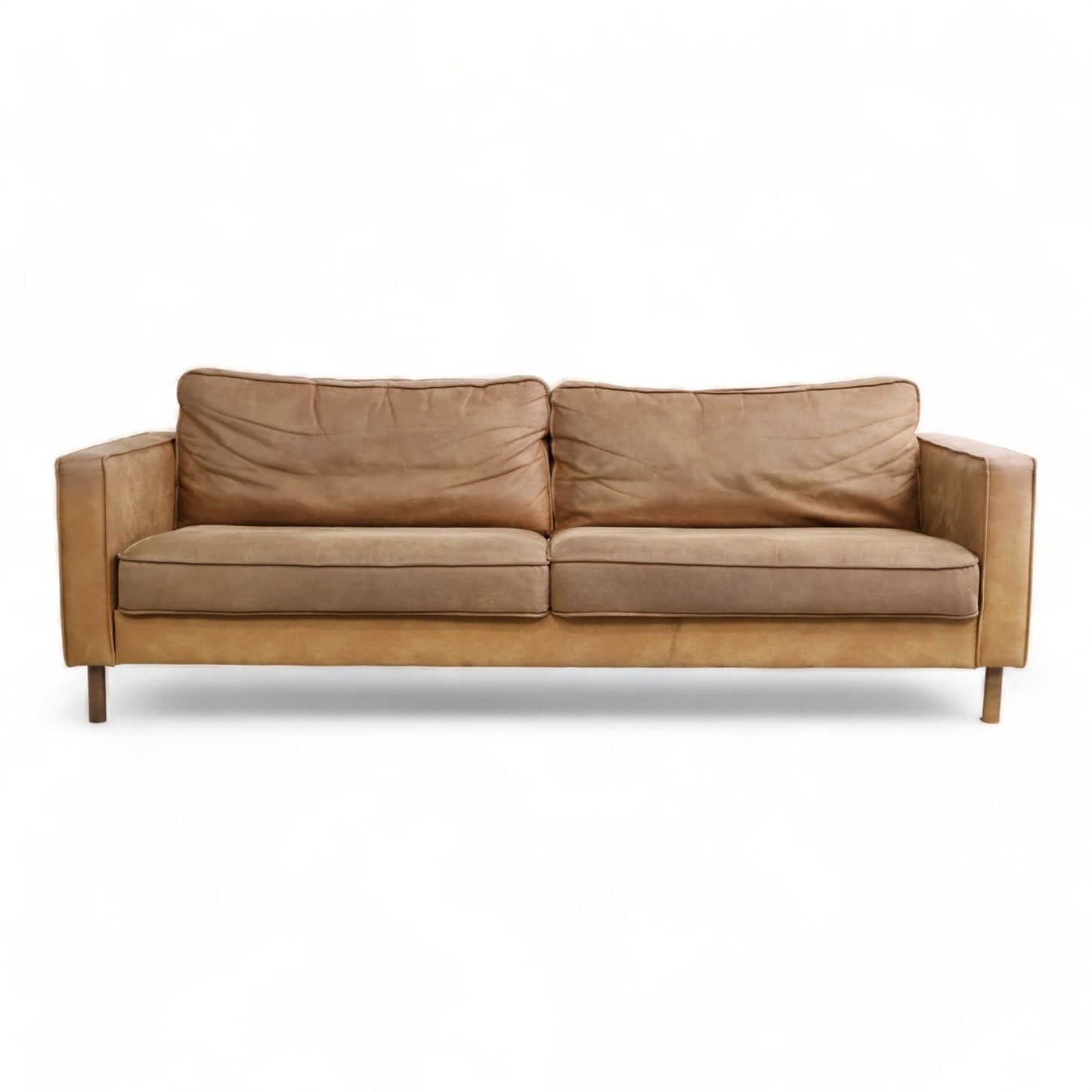 Nyrenset | Lys brun Weston 3-seter sofa