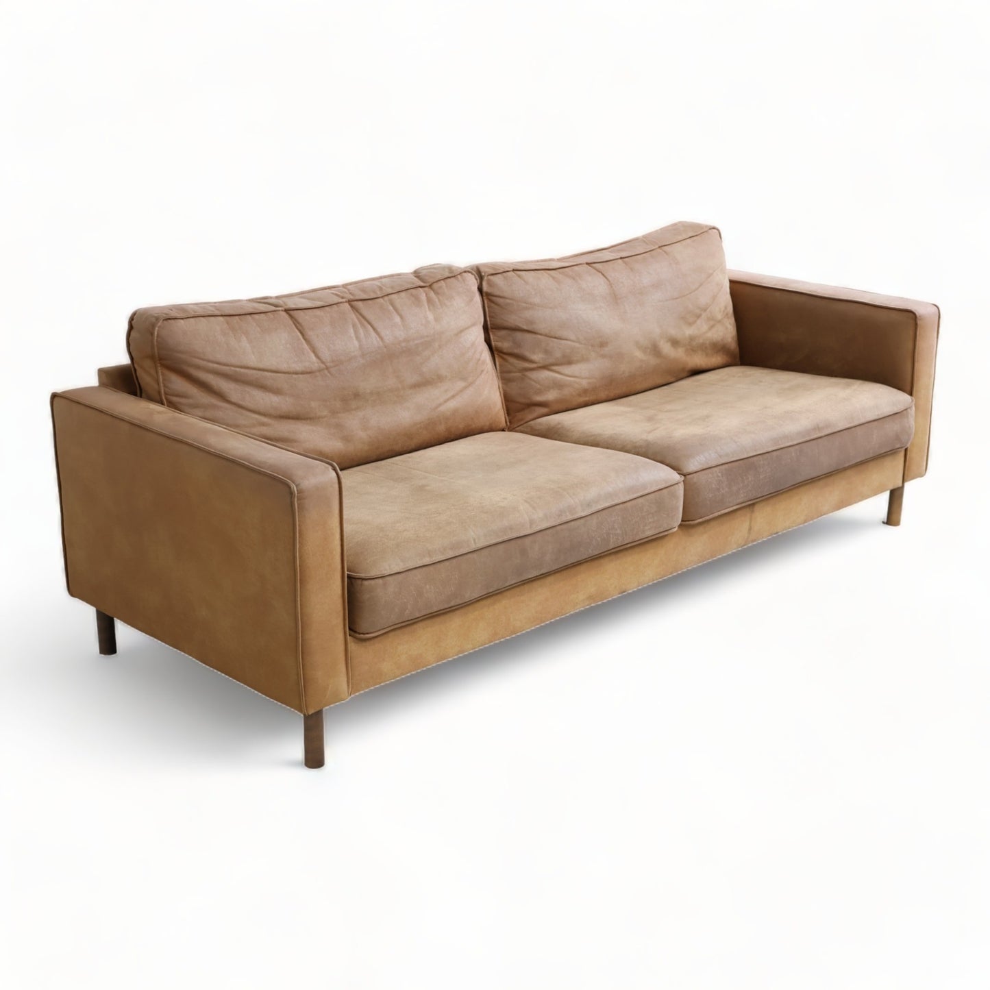 Nyrenset | Lys brun Weston 3-seter sofa