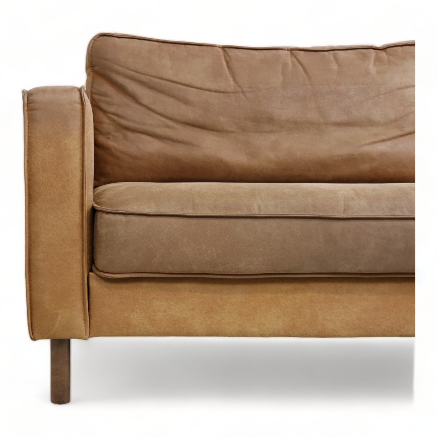 Nyrenset | Lys brun Weston 3-seter sofa