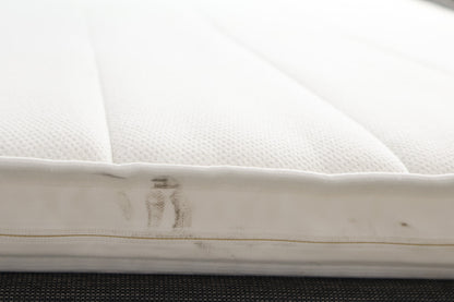 Nyrenset | Grå Odel rammemadrass med overmadrass