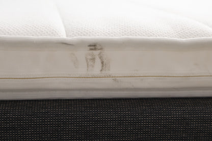 Nyrenset | Grå Odel rammemadrass med overmadrass