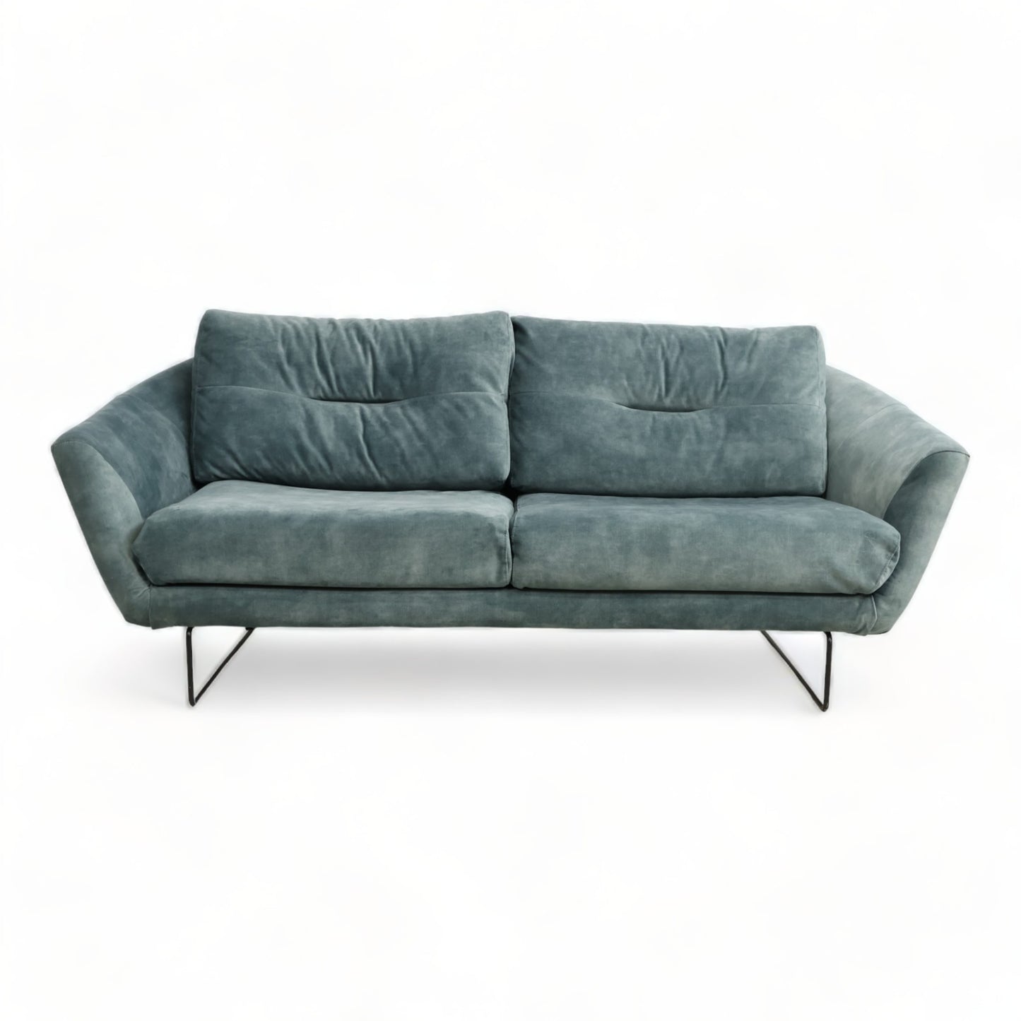 Nyrenset | Grønn 3-seter sofa