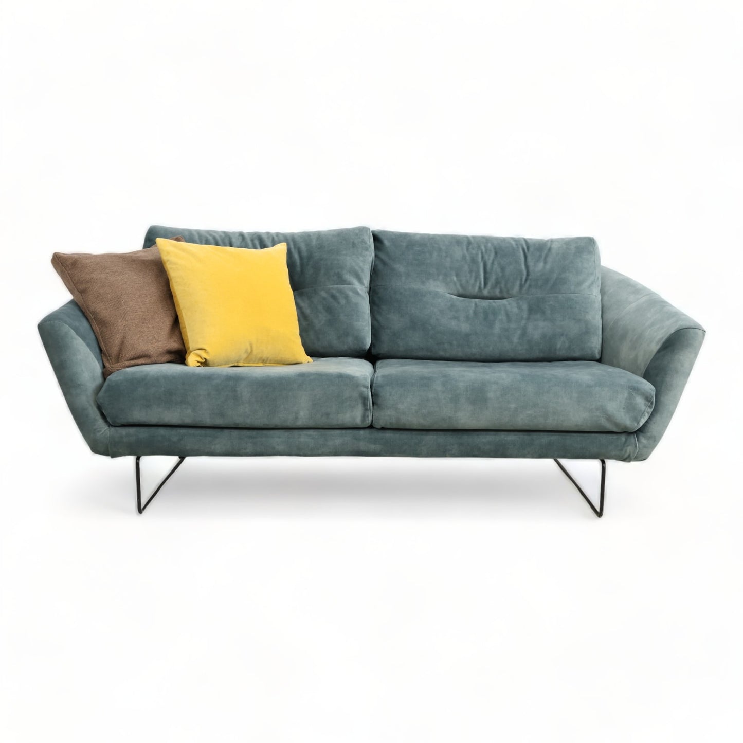 Nyrenset | Grønn 3-seter sofa