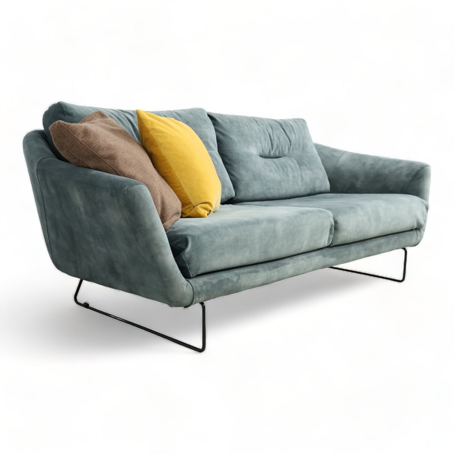 Nyrenset | Grønn 3-seter sofa