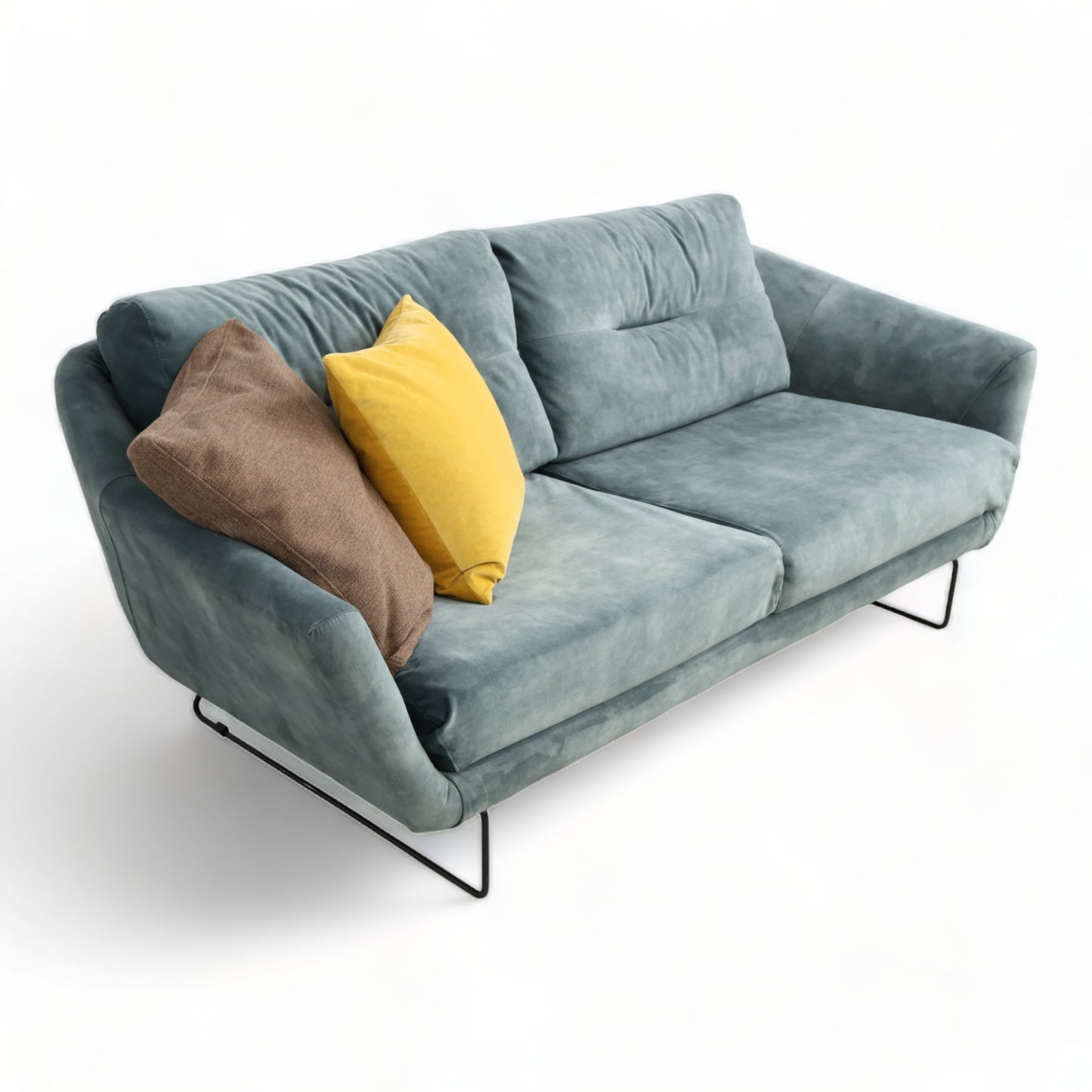 Nyrenset | Grønn 3-seter sofa