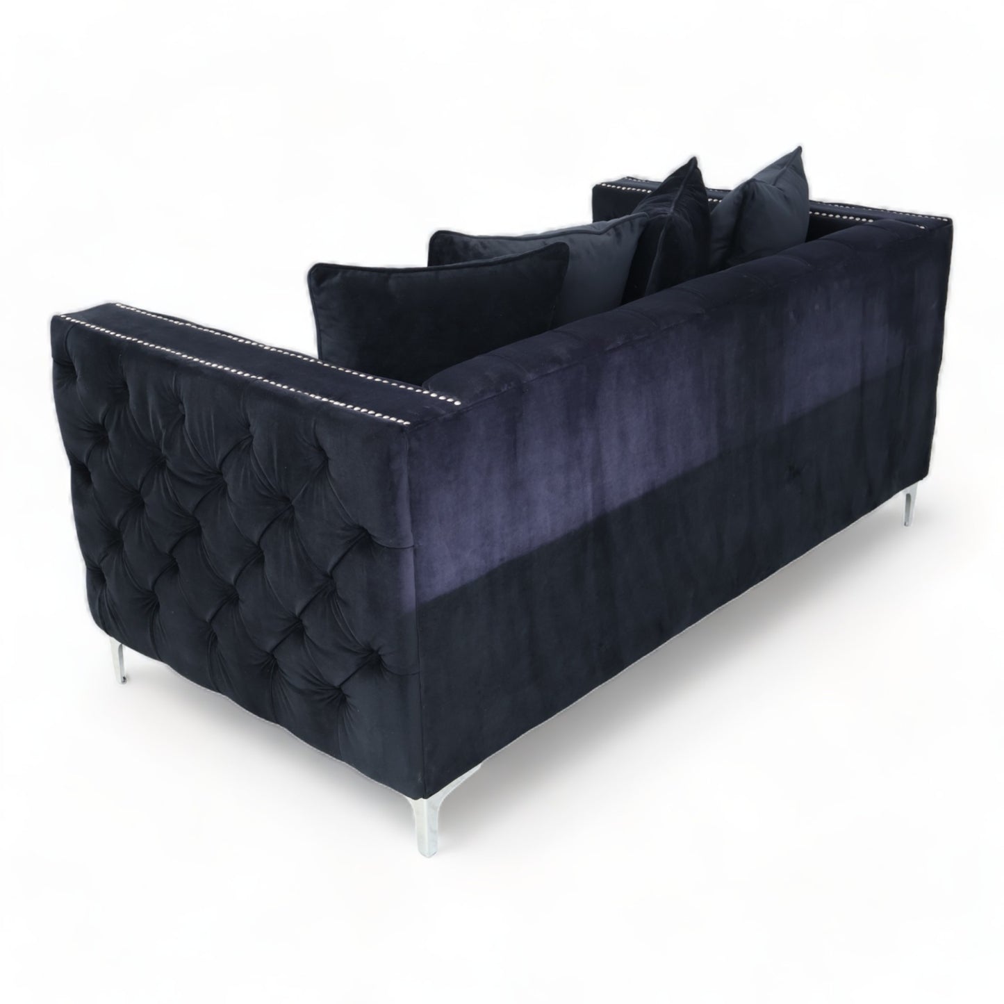 Nyrenset | Sort Kingston 2-seter sofa