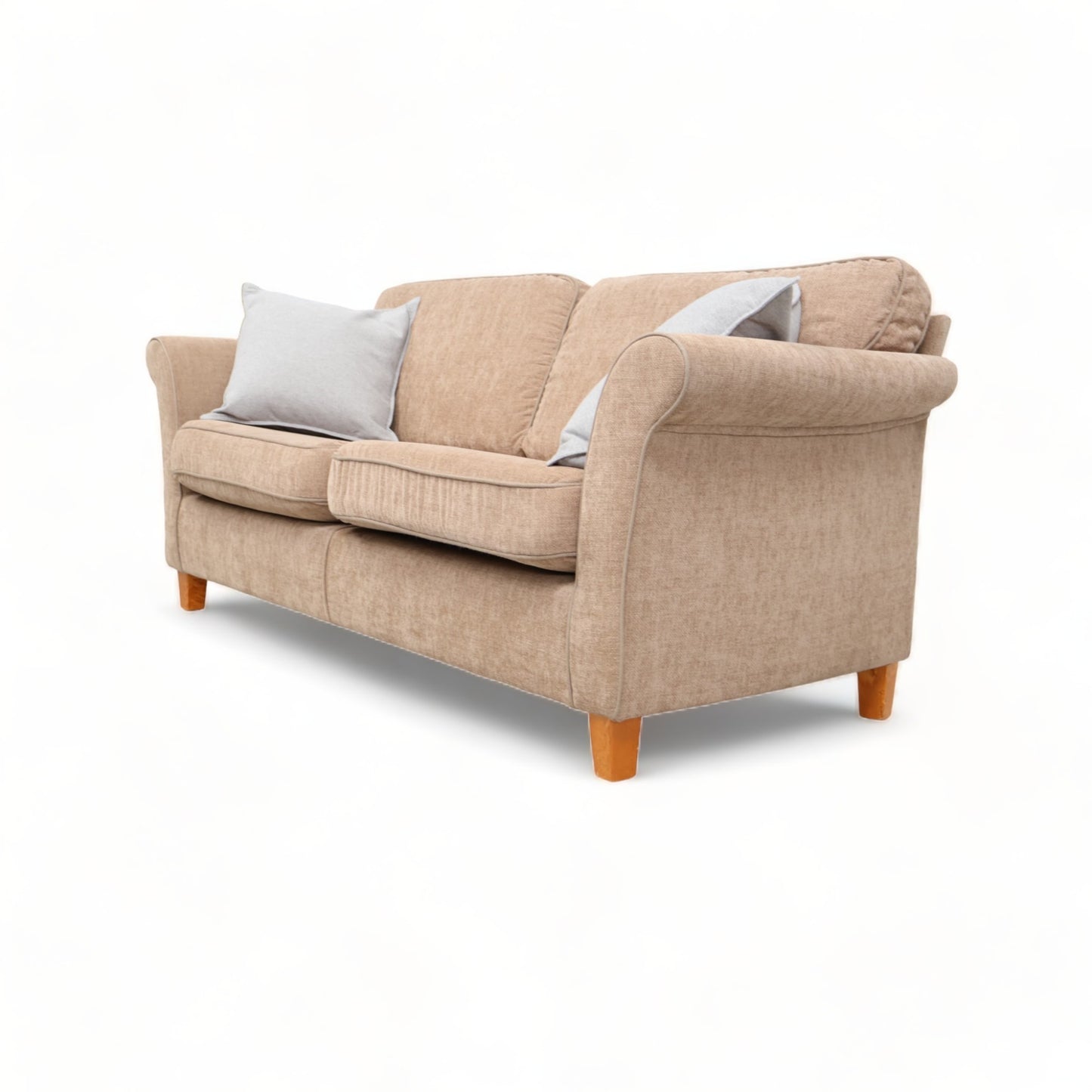 Nyrenset | Brun 2-seter sofa