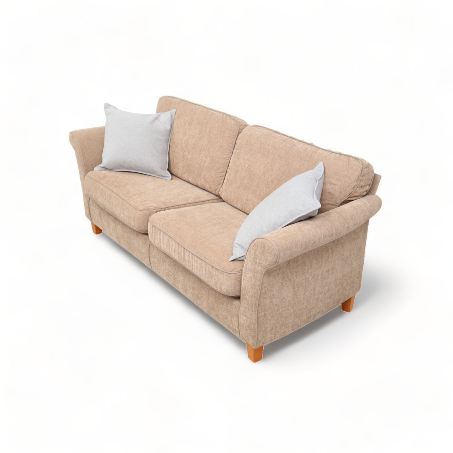 Nyrenset | Brun 2-seter sofa med avtagbare trekk