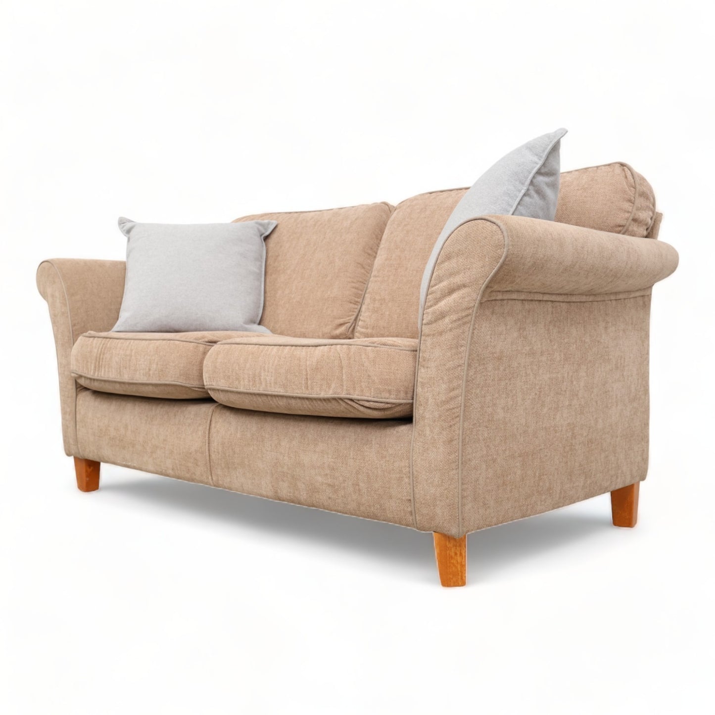 Nyrenset | Brun 2-seter sofa