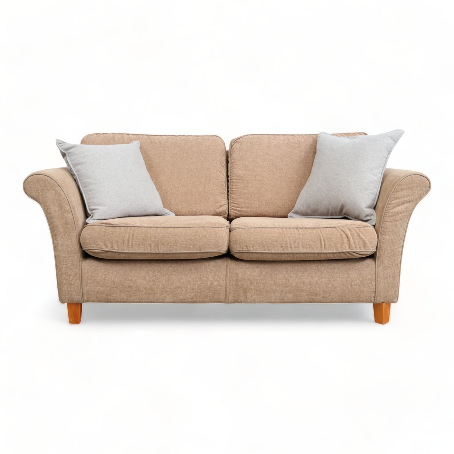 Nyrenset | Brun 2-seter sofa