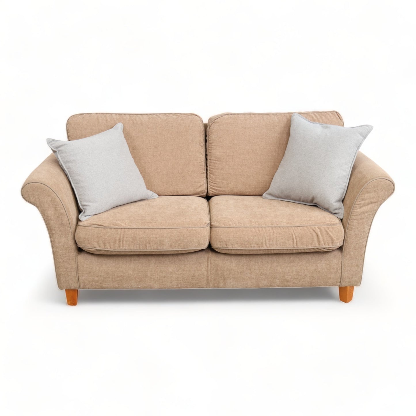 Nyrenset | Brun 2-seter sofa