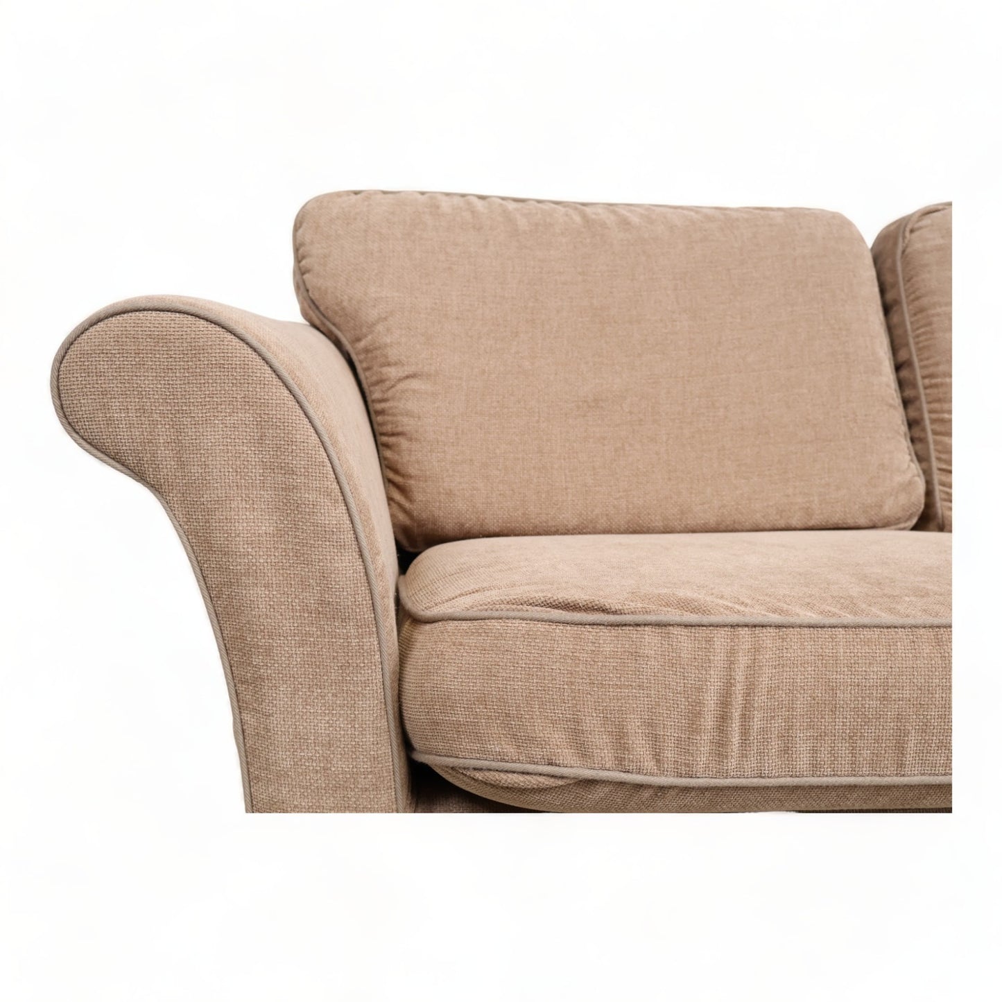 Nyrenset | Brun 2-seter sofa